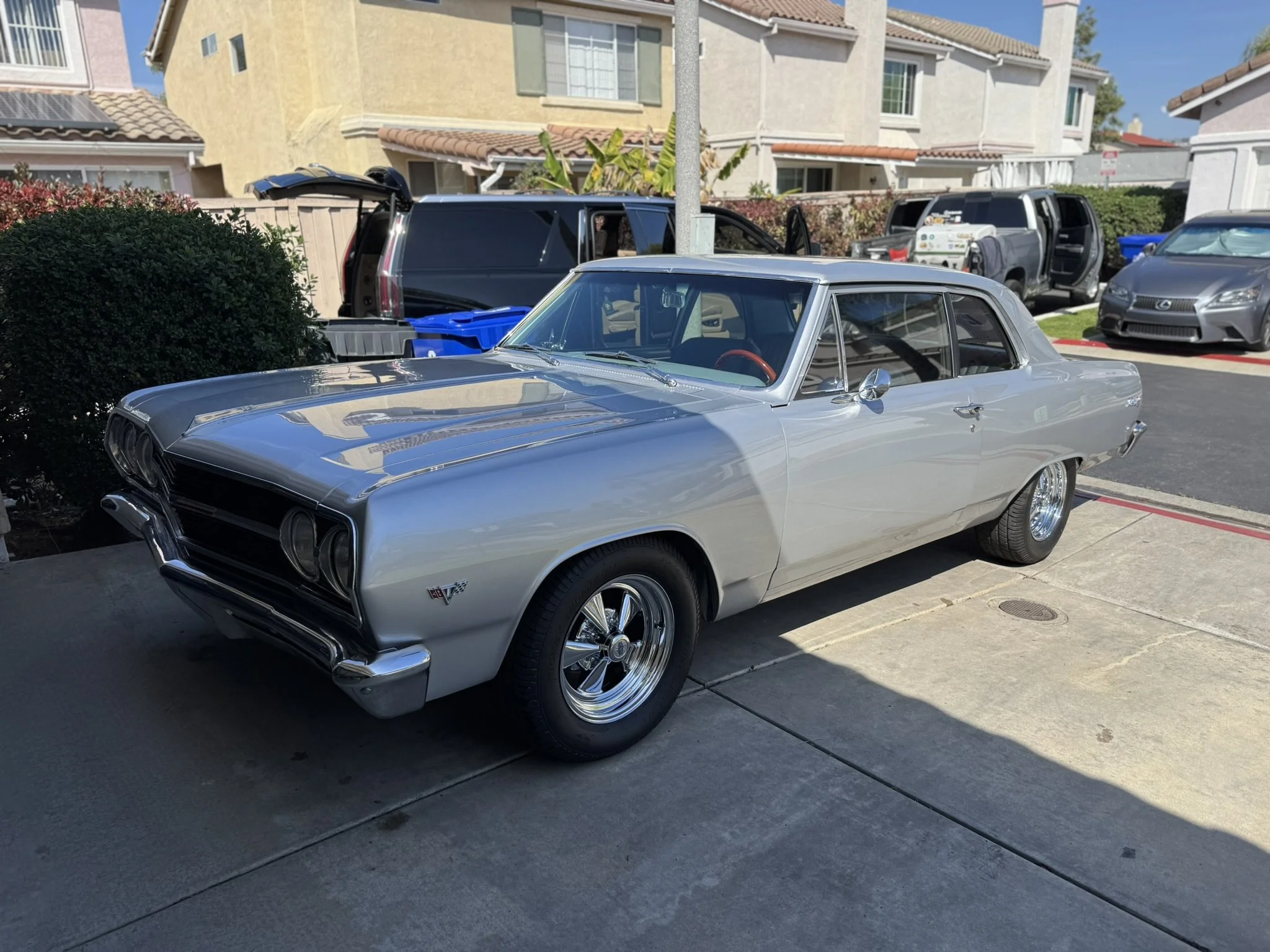 Classic gray muscle car detail Golden State Auto Wash & Detail - restoring vehicles to showroom shin