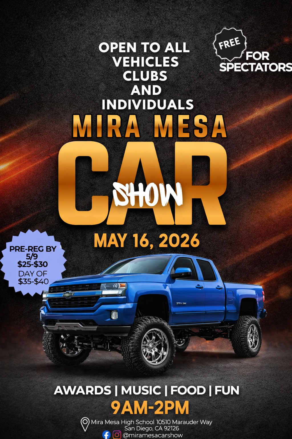 Mira Mesa Car Show