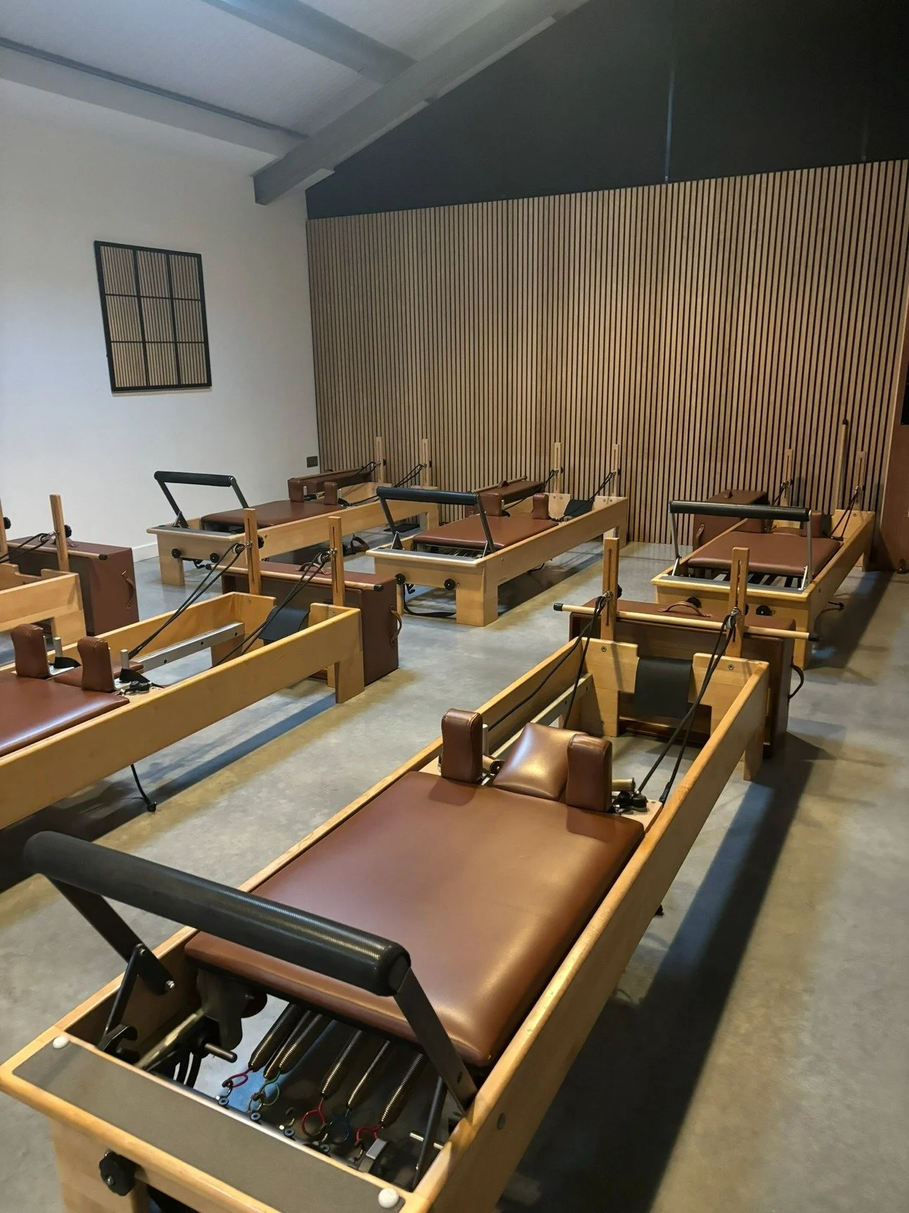 Some of the hardest workers in the studio don&rsquo;t say a word &mdash; our equipment does the talking 😉

From Reformers to Mats and Straps, every piece is designed to support, challenge, and meet you exactly where you are.

Here&rsquo;s to the too