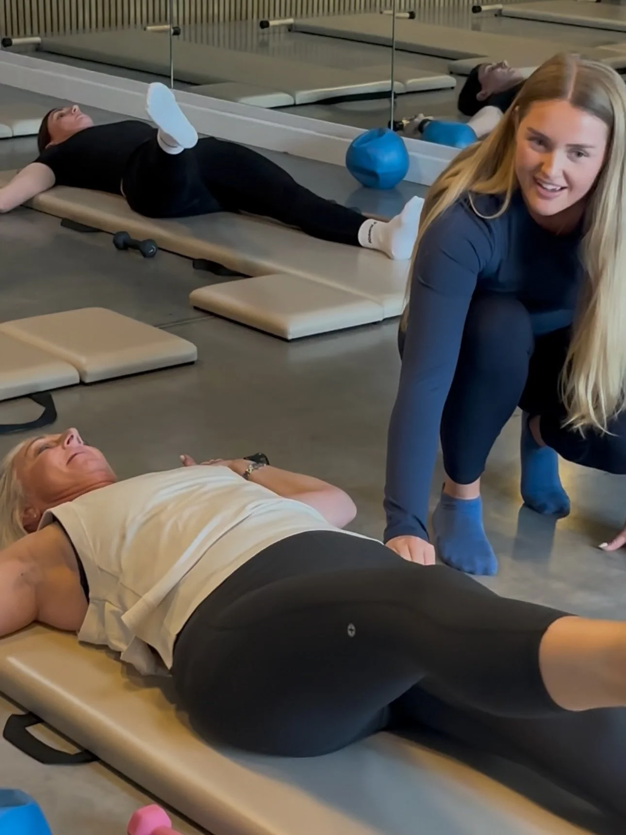 Stronger. Connected. More in control 💪✨

At EQ.Pilates, every class is designed around you - your body, your goals, your pace. We focus on form, alignment, and mindful movement, so you get results safely and effectively.

Whether you&rsquo;re just s