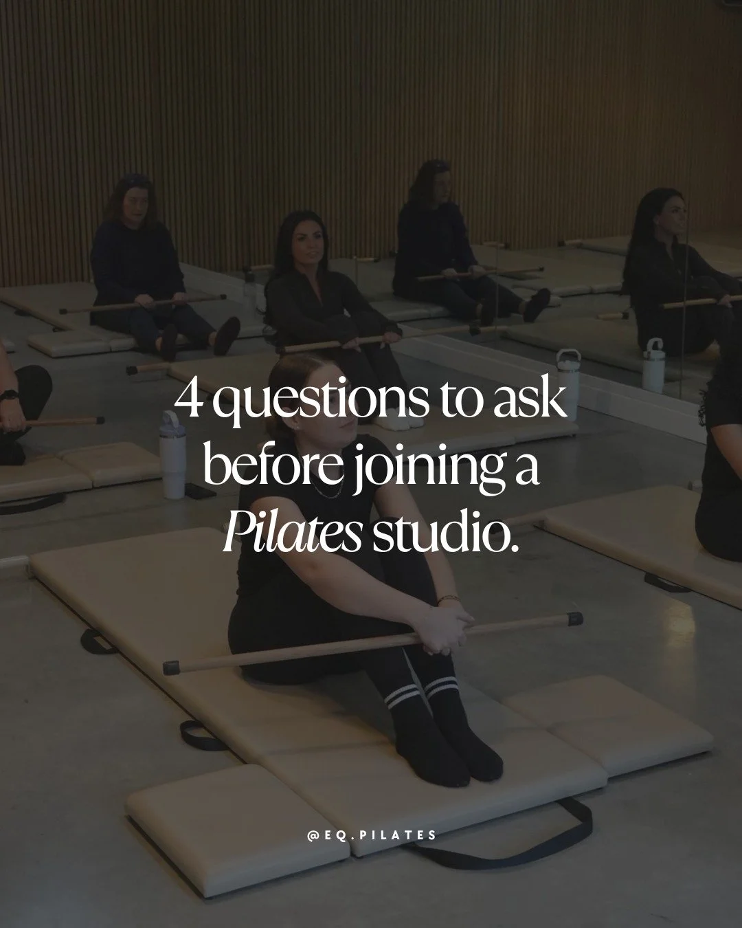 Pilates has become a huge trend - and while it&rsquo;s everywhere, not every studio is created equal. Your body deserves thoughtful coaching, safe programming, and a space that truly supports you.

At EQ.Pilates, we focus on alignment, control, and s