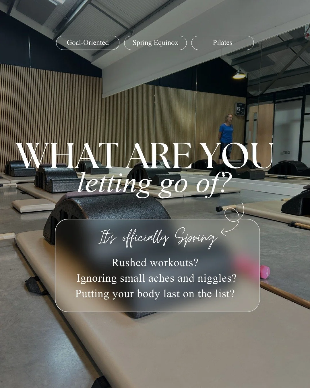 With Spring officially starting tomorrow, this is a natural reset 🌱

As the seasons shift, it&rsquo;s a chance to check in with your body and your habits.

Maybe it&rsquo;s letting go of shoulder tension you&rsquo;ve been carrying all winter.

Maybe