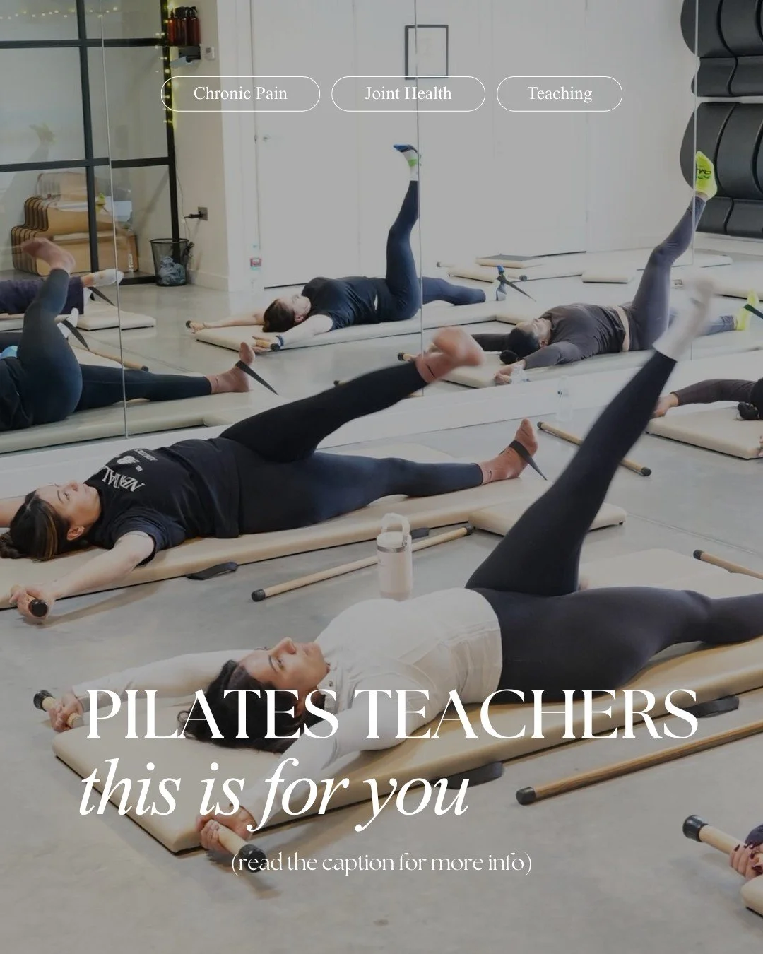 We&rsquo;re hosting something special! ✨

On 16 May, DK from Movement Remedies is bringing Cultivating Courage to EQ - a half day CPD course for Pilates teachers on working with clients in chronic pain.

This isn&rsquo;t about being cautious - it&rsq