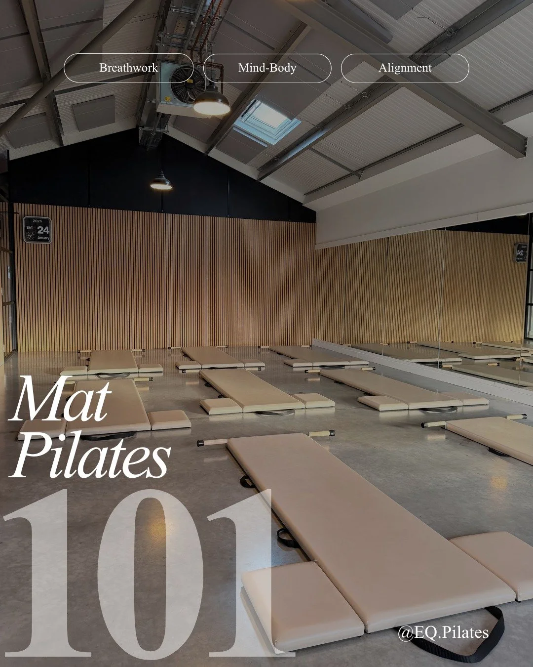 Pilates on the Reformer may seem to have taken over the spotlight lately&hellip; but it all started on the mat ✨🧘♀️

Created by Joseph Pilates, Mat Pilates is the original method - focused on controlled movement, breath, and deep core strength using