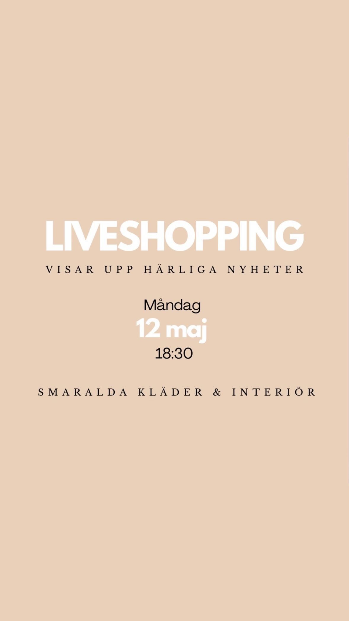 Liveshopping med otroligt härliga nyheter som trillat in!🧡 Tagga två vänner nedan så är du med i utlottningen av ett par skor från Ilse Jacobsen🤩