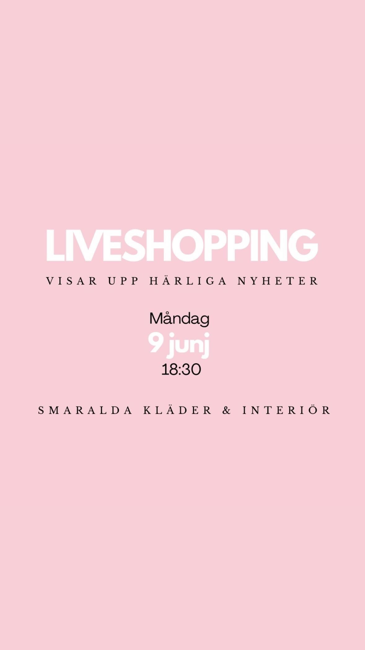 Liveshopping hos oss!🧡 Tagga två vänner nedan så är du med i utlottningen av en klänning från vårt nya märke @camicia.se 😍