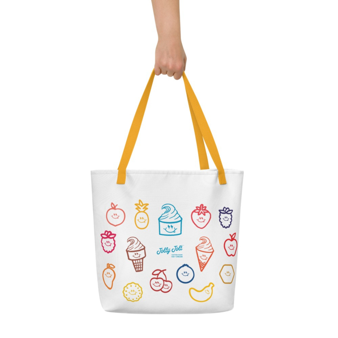 Fruit Ice Cream Tote Bag
