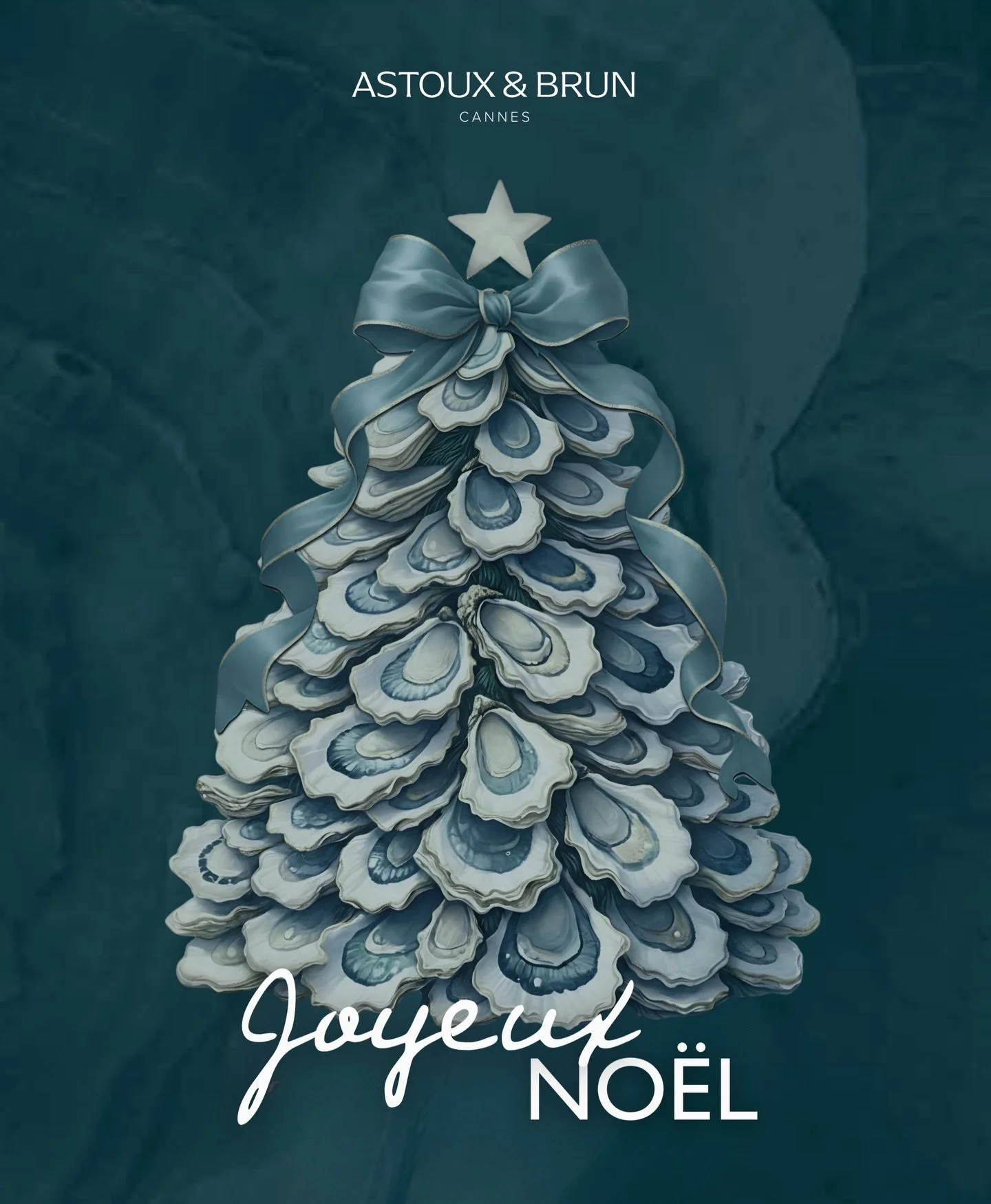 🎄Toute l&rsquo;&eacute;quipe Astoux &amp; Brun vous souhaite un joyeux No&euml;l ! Une journ&eacute;e remplie de rires, de souvenirs, de traditions et de saveurs iod&eacute;es 💙 Merci d&rsquo;avoir choisi de partager ces moments avec nous, &agrave;