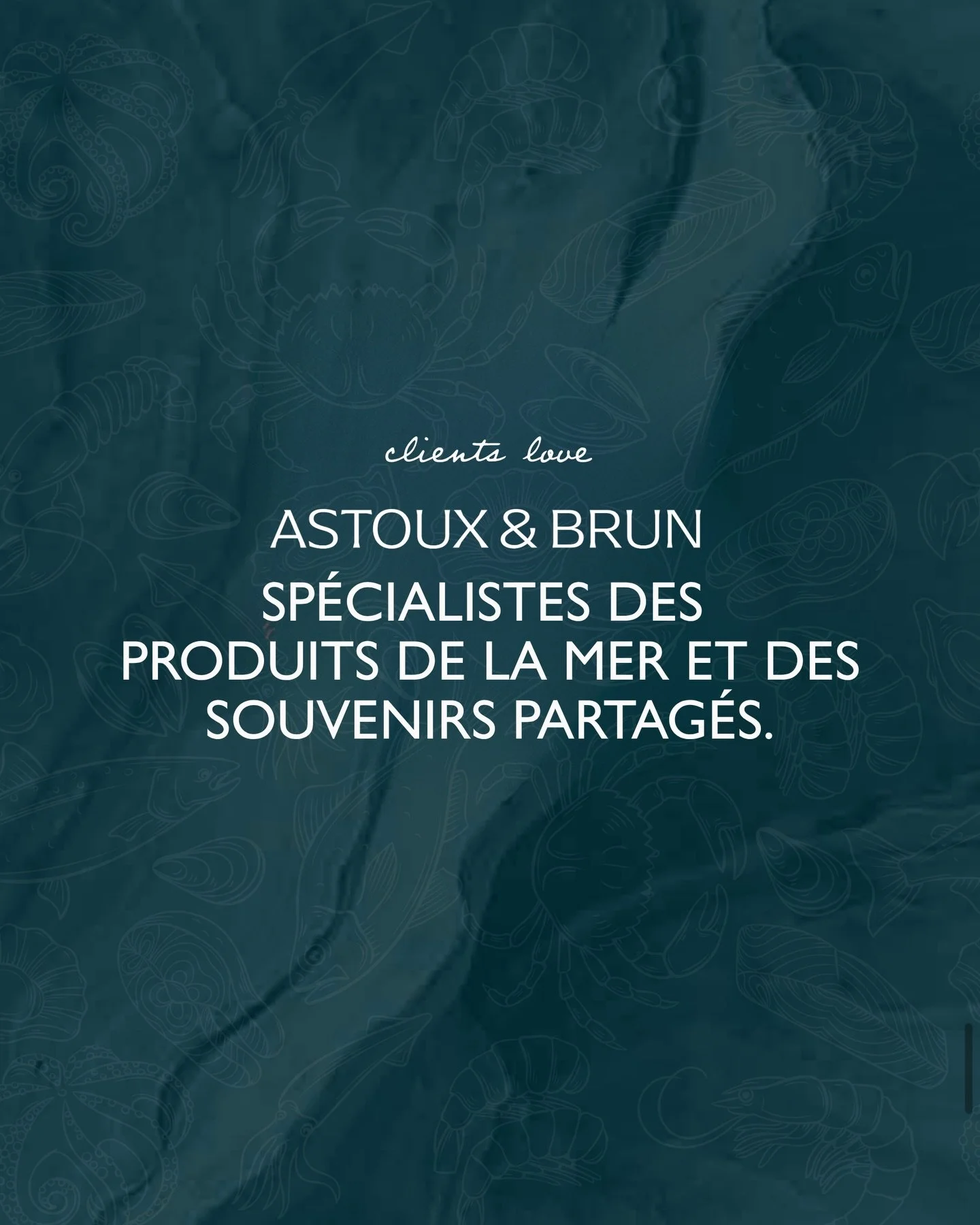 Un air d&rsquo;&eacute;t&eacute;, des tables anim&eacute;es ☀️ Astoux &amp; Brun, sp&eacute;cialistes des produits de la mer et des souvenirs partag&eacute;s.
-
A hint of summer, lively tables ☀️ Astoux &amp; Brun, specialists in seafood and shared m