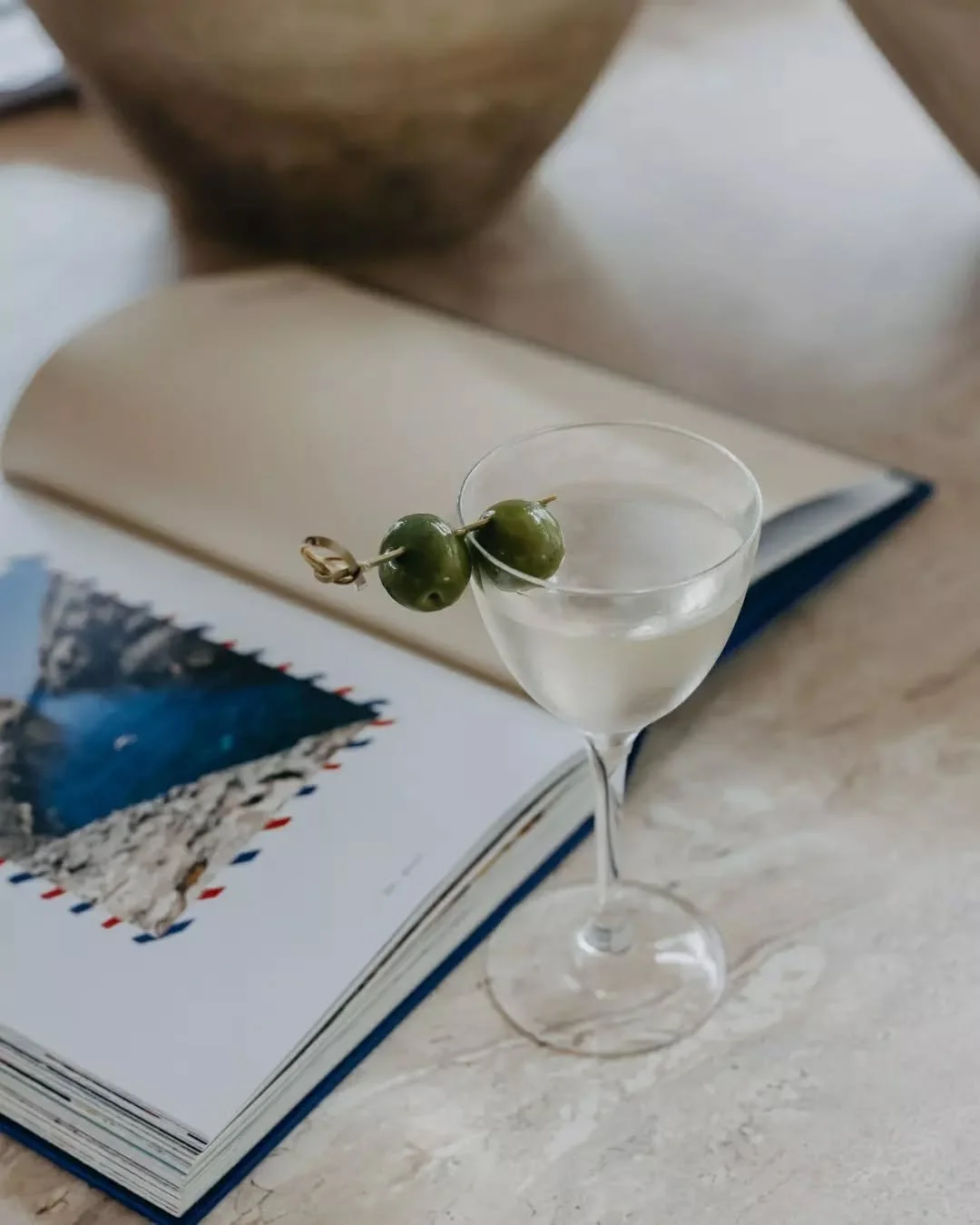 A Dirty Martini by the sea, just as it should be. Choose from gin, vodka or tequila, balanced with dry vermouth and finished with a Sicilian olive, the perfect way to settle into a long afternoon by the coast.

Walk-ins welcome or reserve ahead, link