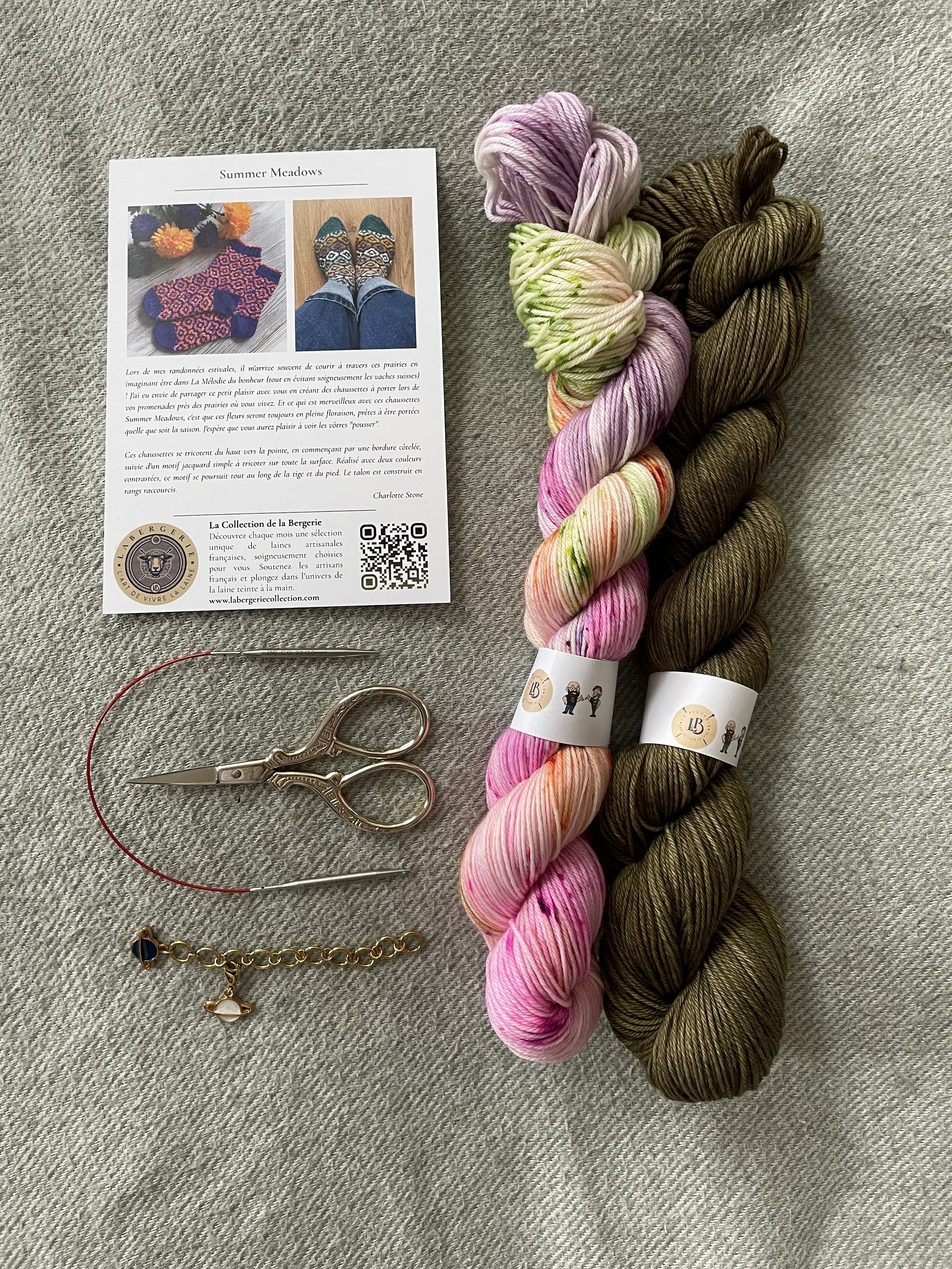 La Bergerie, la collection de Charlotte Stone - Summer meadows par Au fil d'Horus