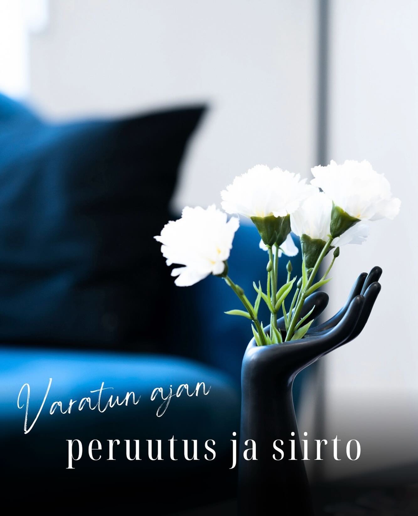 🦋 AJANVARAUKSEN PERUUTUS JA SIIRTO 

Pient&auml; muistutusta kes&auml;hulinan keskelt&auml; meid&auml;n ihanille asiakkaille💕

Me ymm&auml;rret&auml;&auml;n, ett&auml; el&auml;m&auml; yll&auml;tt&auml;&auml; ja v&auml;lill&auml; ollaan kipein&auml;