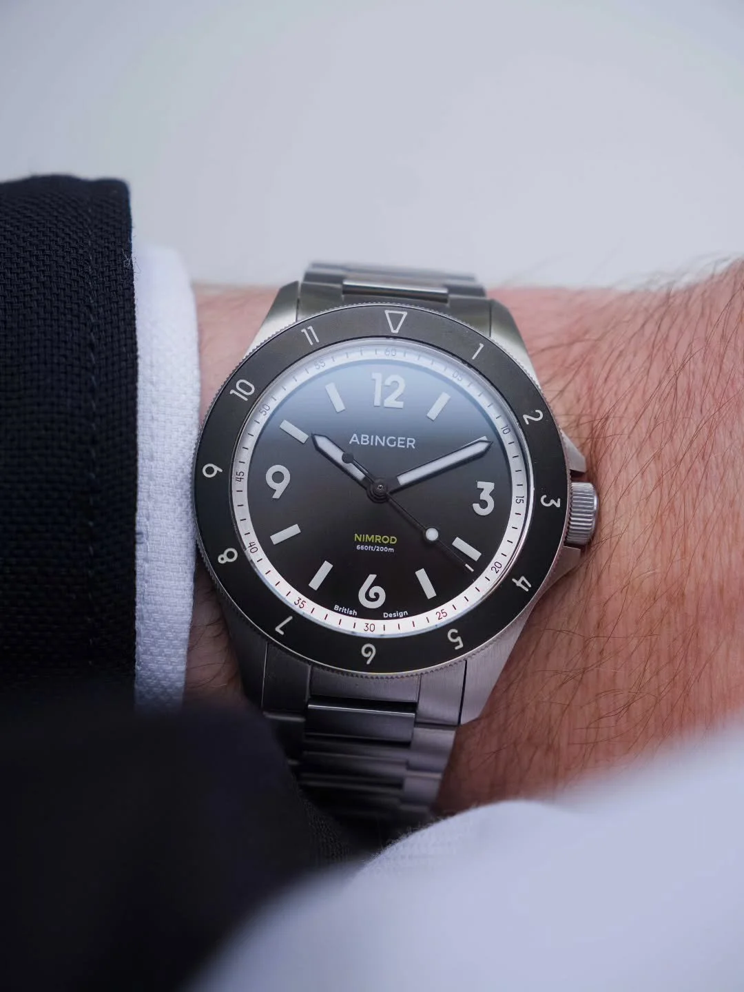 Not just built for rugged environments.

Need a dress watch? The 10.8mm thin case will fit snug under that cuff

NIMROD - Available for pre-order via the link in our bio