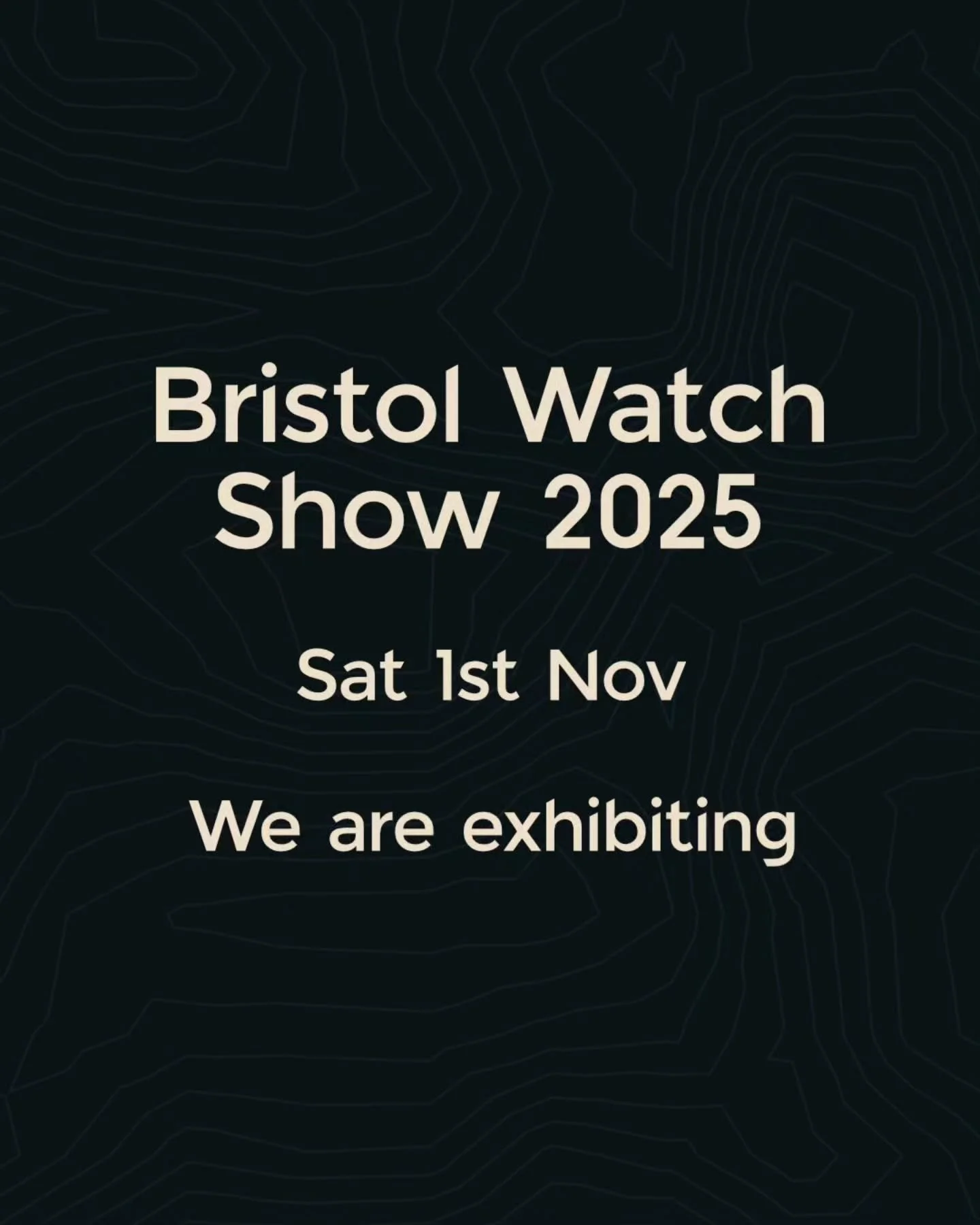 Our first show! 

On Saturday the 1st of November we will be exhibiting at the @bristolwatchshow located at @thecliftonclub .This will be our fist show of the year and the first time that the NIMROD will be available to openly view. 

All three dial 