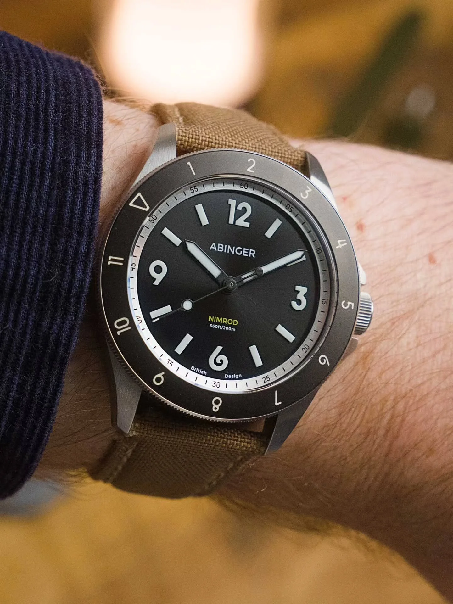 2025 watch fairs for Abinger have all but finished. That doesn't mean that you can't see the NIMROD in person if you live in the UK. Just send us a message and we can see if we can catch up over a coffee. Especially if you live in the south west. 

A