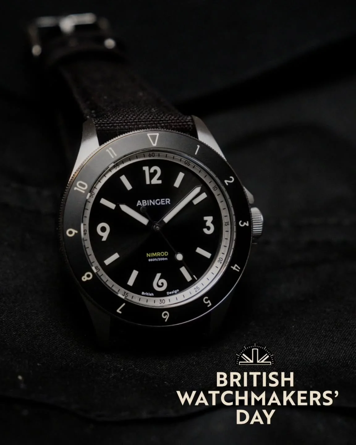 London calling 🇬🇧 

Abinger Watches is heading to British Watchmakers&rsquo; Day this Saturday, March 7th.

If you&rsquo;re making your way to Lindley Hall, this is your chance to get hands on with the Abinger Nimrod. We designed the Nimrod to be t