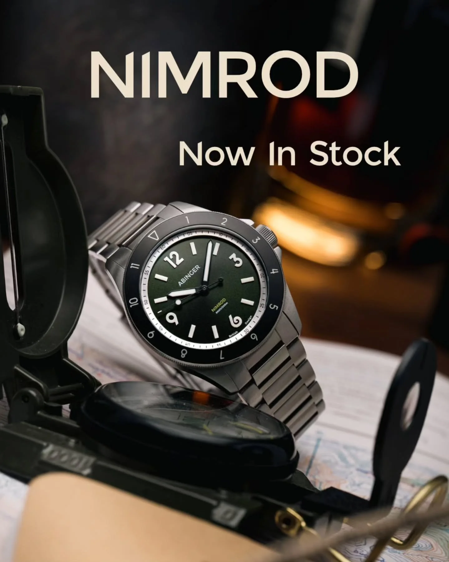 Well guys. Here we are. 

The NIMROD in all dial variations is finally in stock and available for shipping. 

It's been an amazing journey getting to this point. 

We wanted to say thank you to everyone who came to take a look at us at @britishwatchm