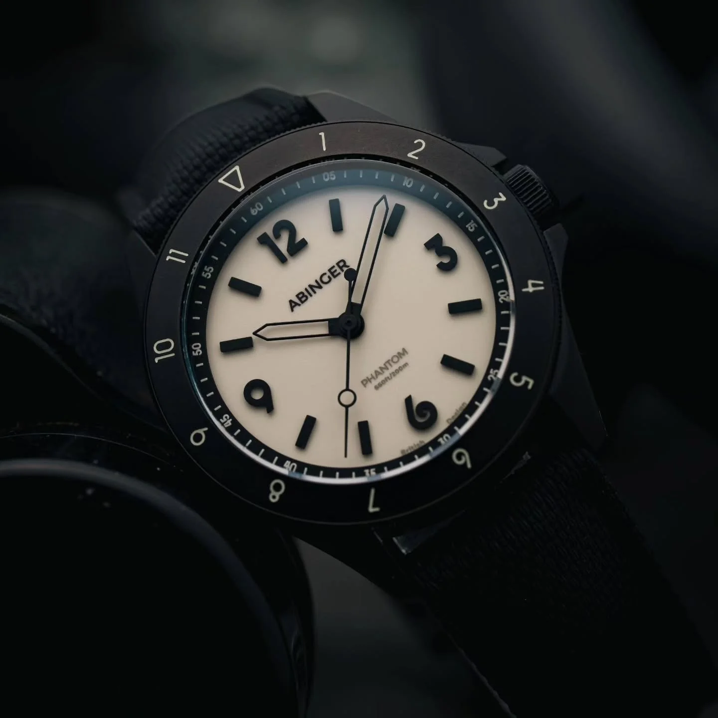 The Luna Phantom goes undercover in the day and Unconcealed at night. The perfect balance for travel in urban environments to alpine forests.

Available for preorder at abingerwatches.com