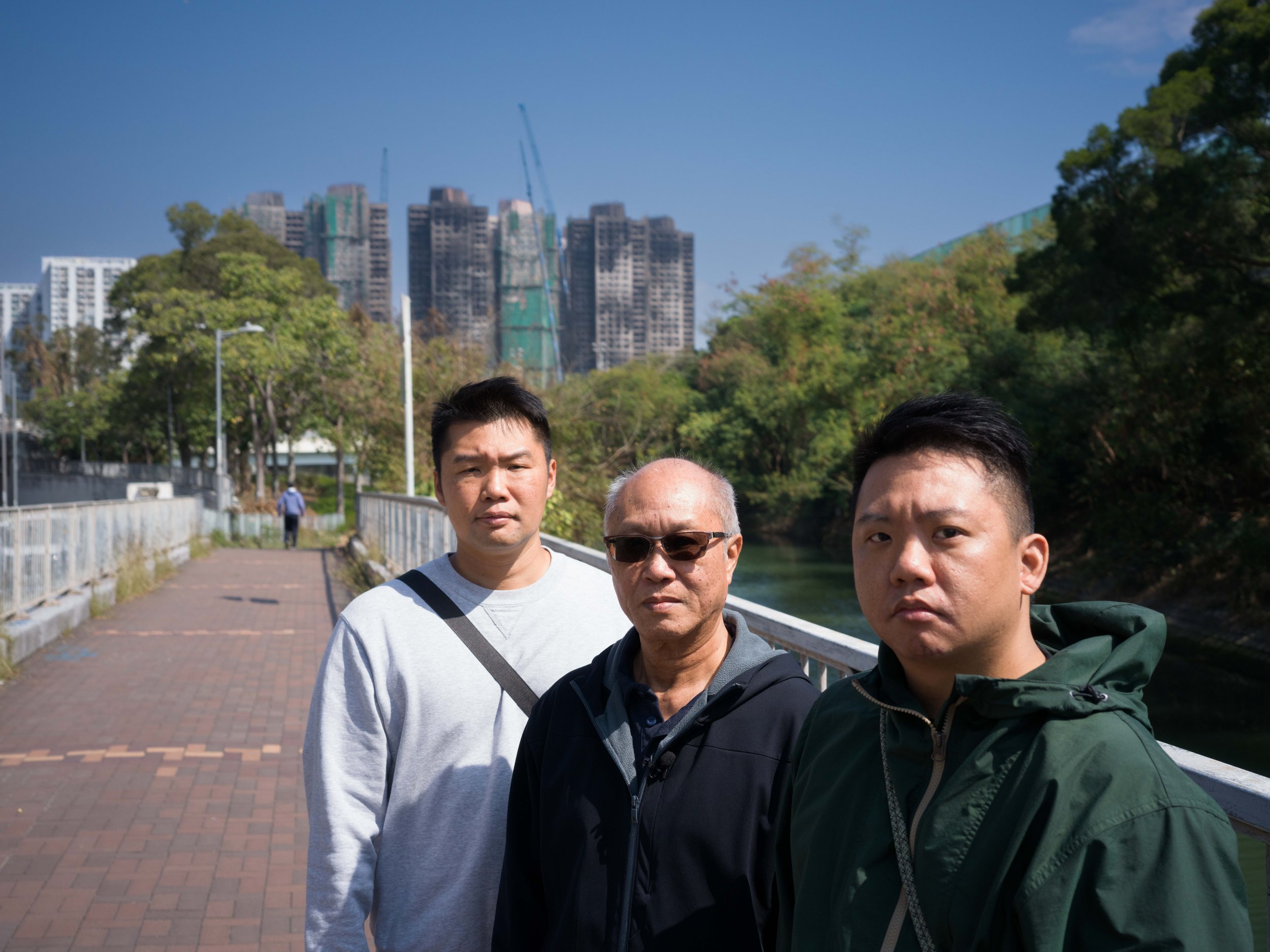 The Yip family want the government to rebuild Wang Fuk Court so they can return to their home of over 20 years. 
