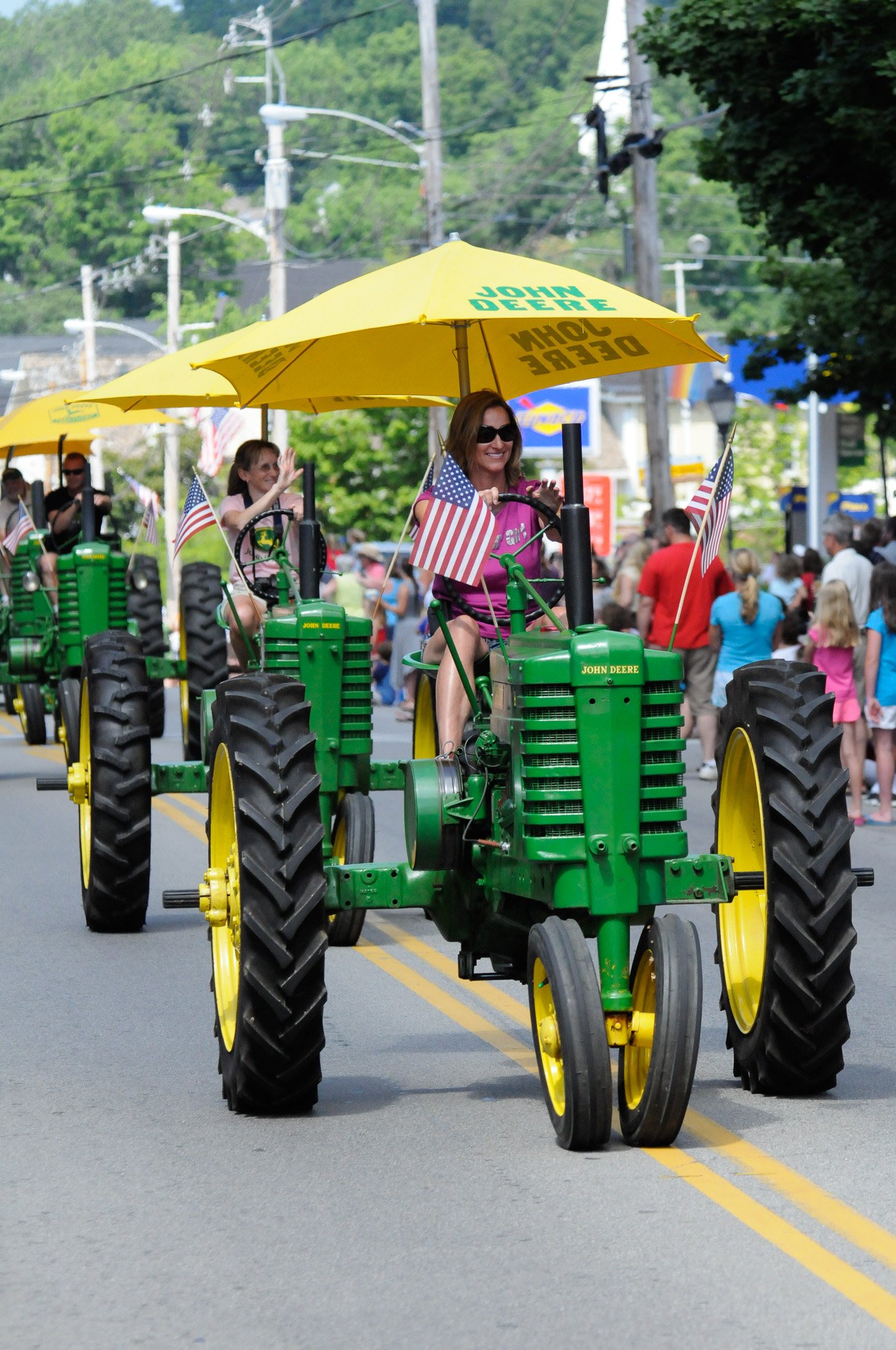 Tractors in Parade