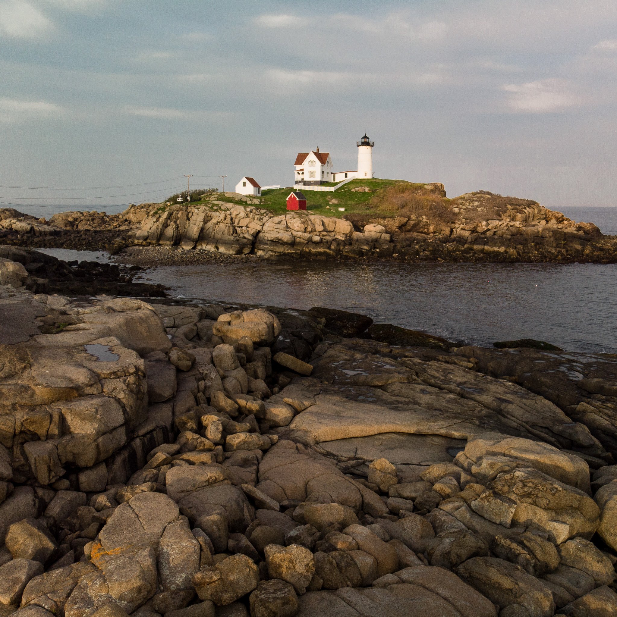 Nubble from Rocky Coast