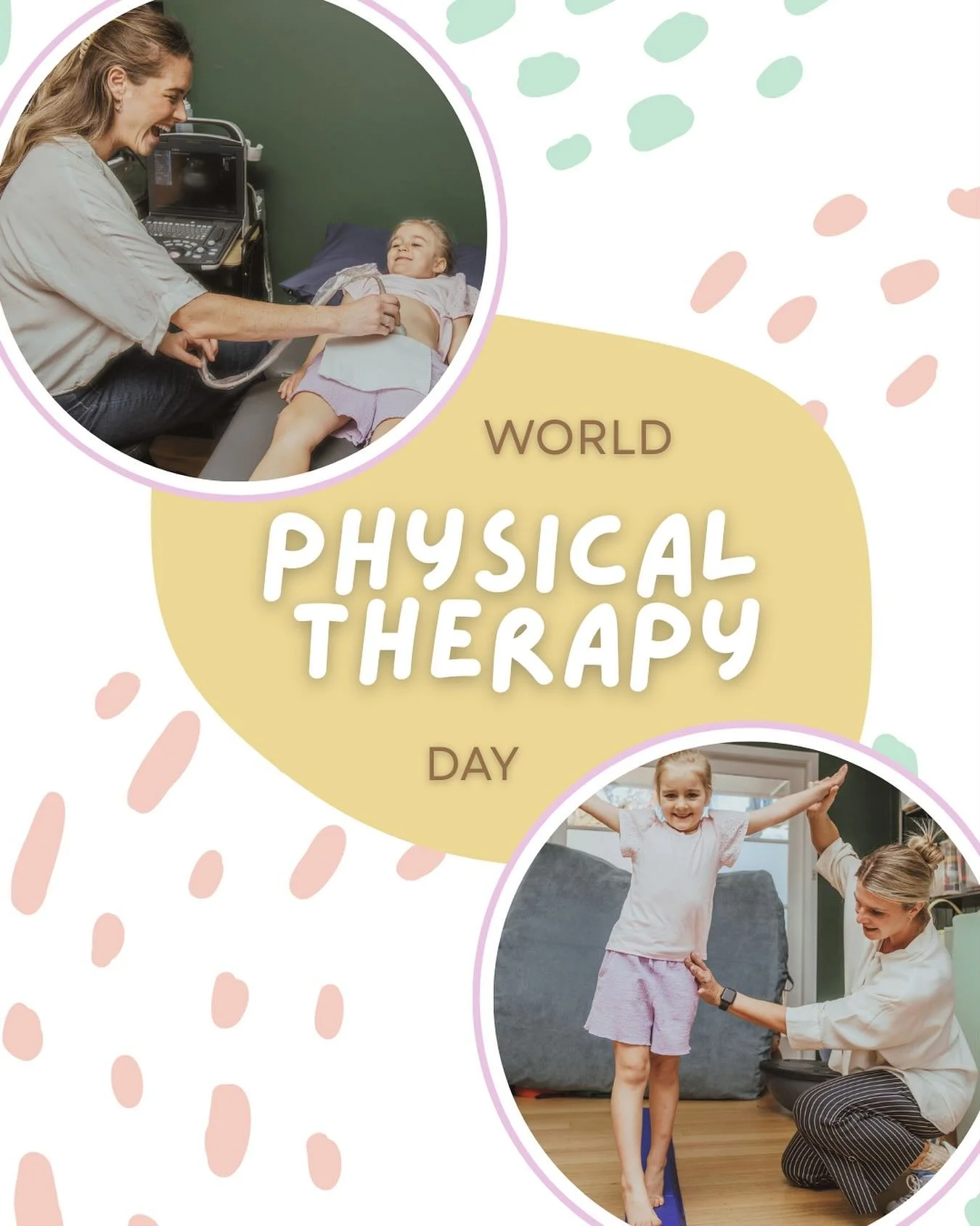 🌏Happy World Physical Therapy day!🌏

Today we celebrate the amazing role physiotherapy plays in helping people grow, move and thrive. At Barwon Kids, our physiotherapists Phoebe and Sarah are passionate about supporting little ones build confidence