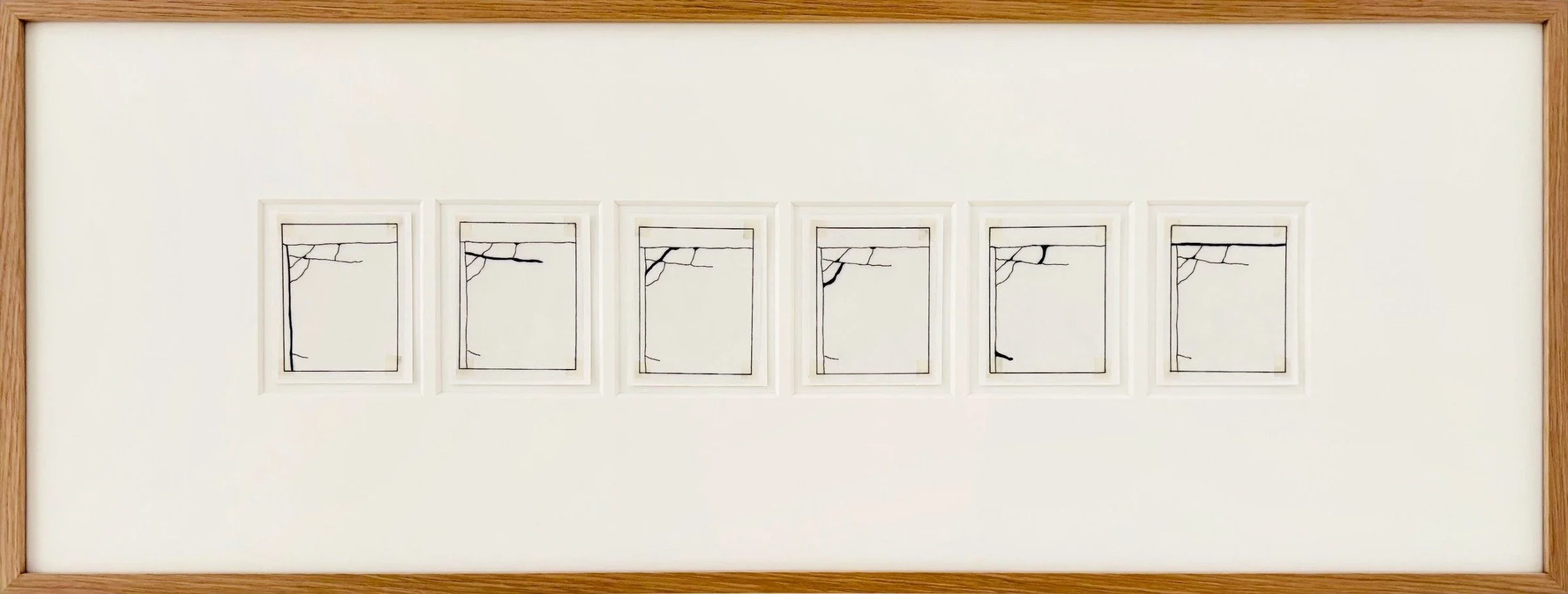LdT 15.01.03 -
FEUTRE SUR CALQUE, SUR PAPIER -
87,6 X 33,3 CM ENCADRÉ - 2026