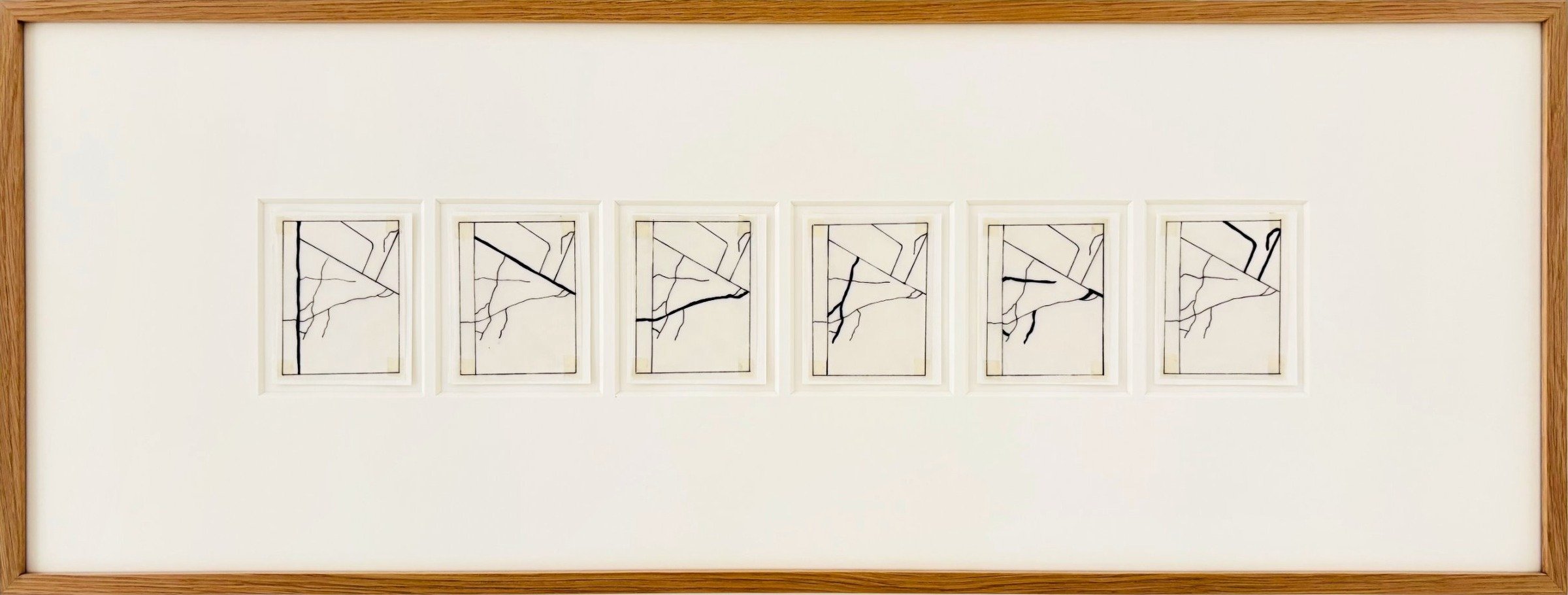 LdT 11.09.17 -
FEUTRE SUR CALQUE, SUR PAPIER -
87,6 X 33,3 CM ENCADRÉ - 2026