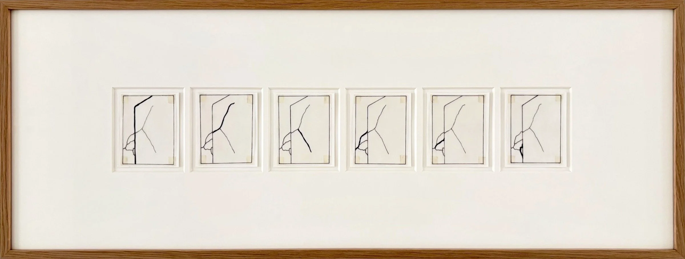 LdT 19.12.88 -
FEUTRE SUR CALQUE, SUR PAPIER -
87,6 X 33,3 CM ENCADRÉ - 2026