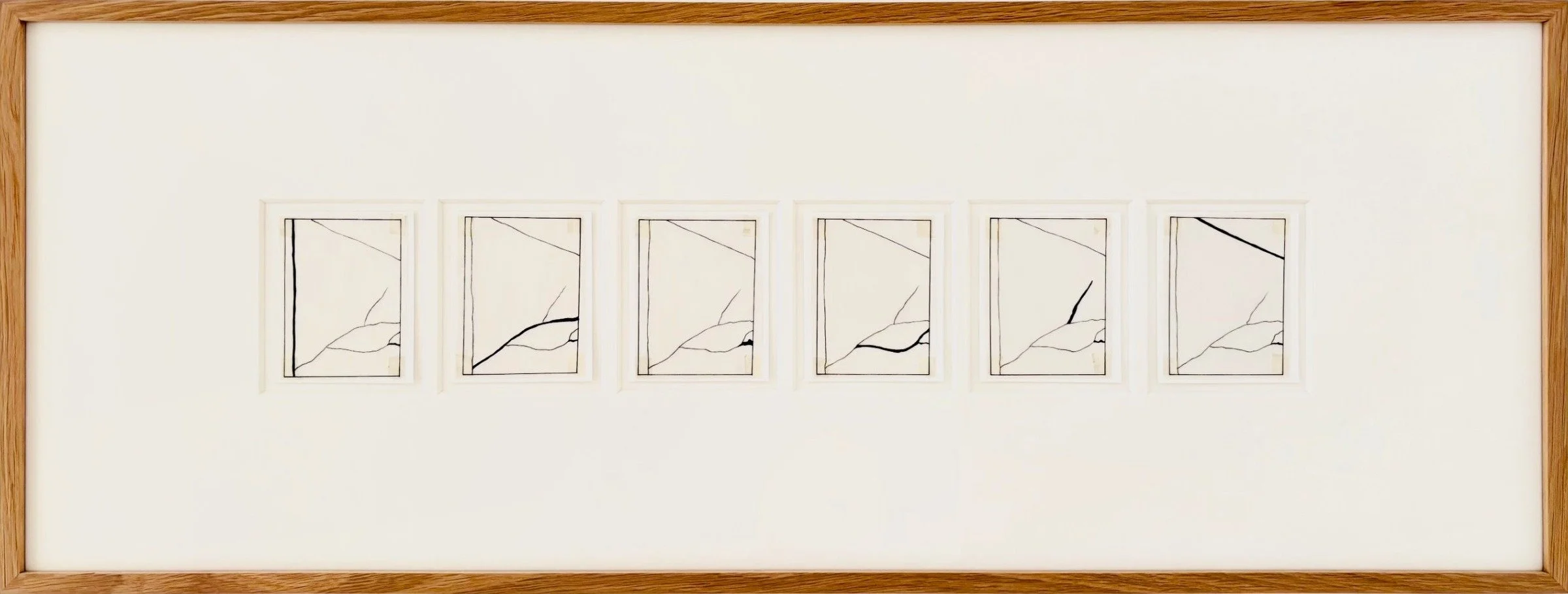 LdT 15.09.23 -
FEUTRE SUR CALQUE, SUR PAPIER -
87,6 X 33,3 CM ENCADRÉ - 2026