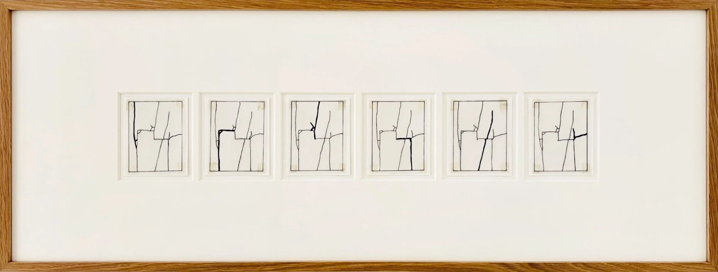 LdT 09.06.61 -
FEUTRE SUR CALQUE, SUR PAPIER -
87,6 X 33,3 CM ENCADRÉ - 2026