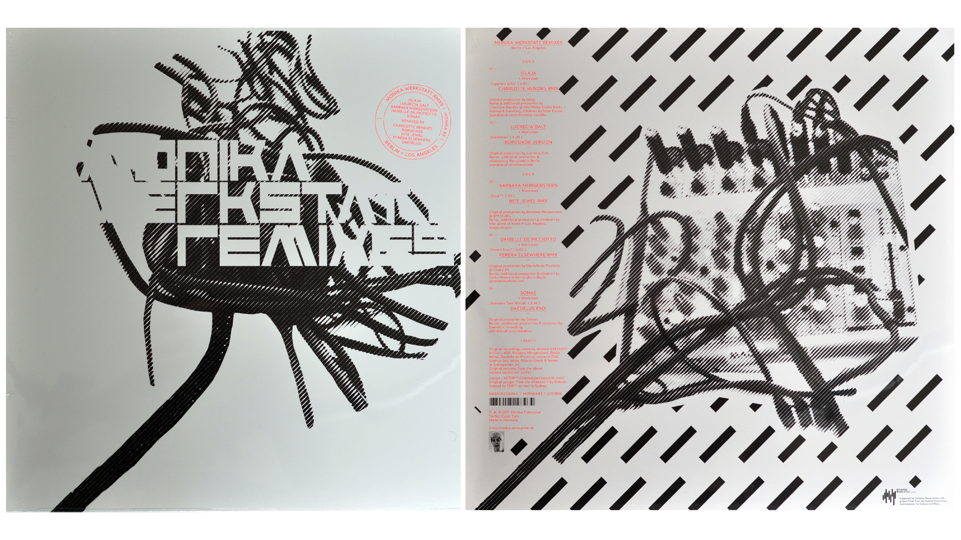 Monika Werkstatt (Remixes 12")
(Monika Enterprise)