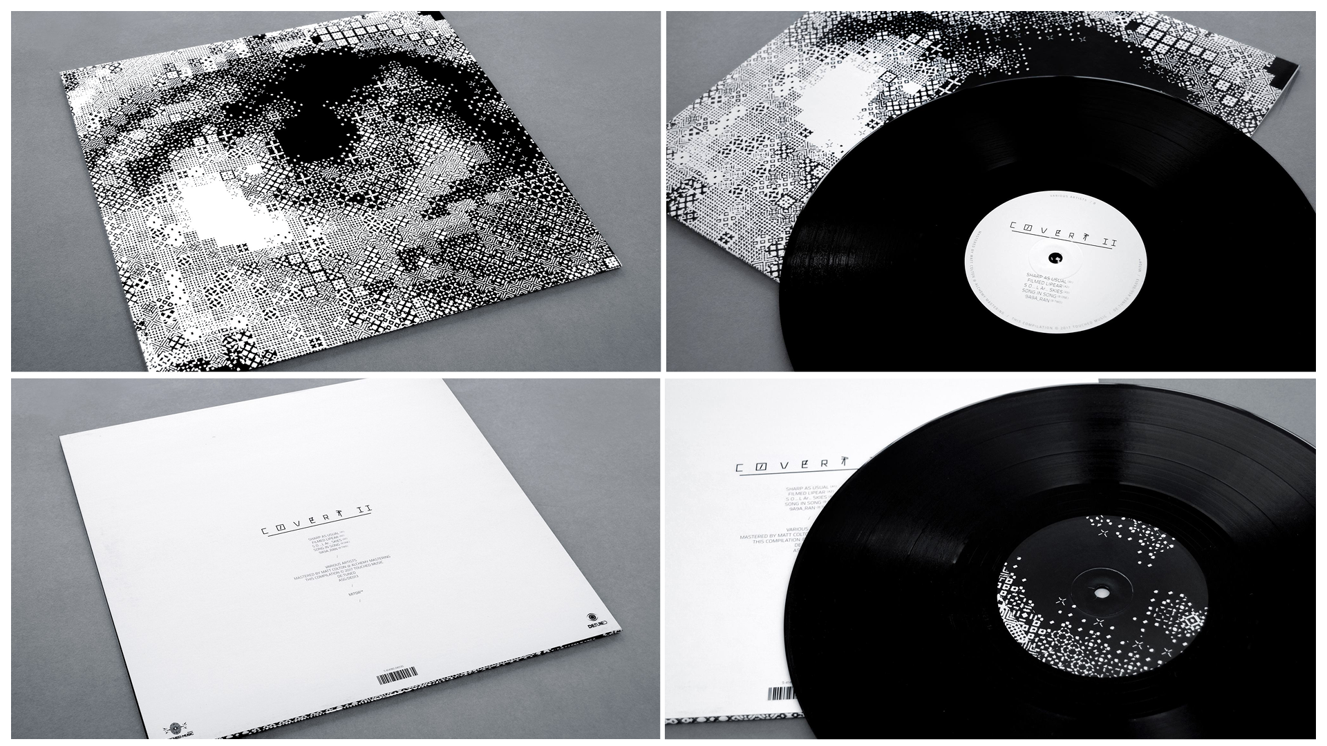 Covert II (LP)
Sleeve & Label Design  
(Touched Music)