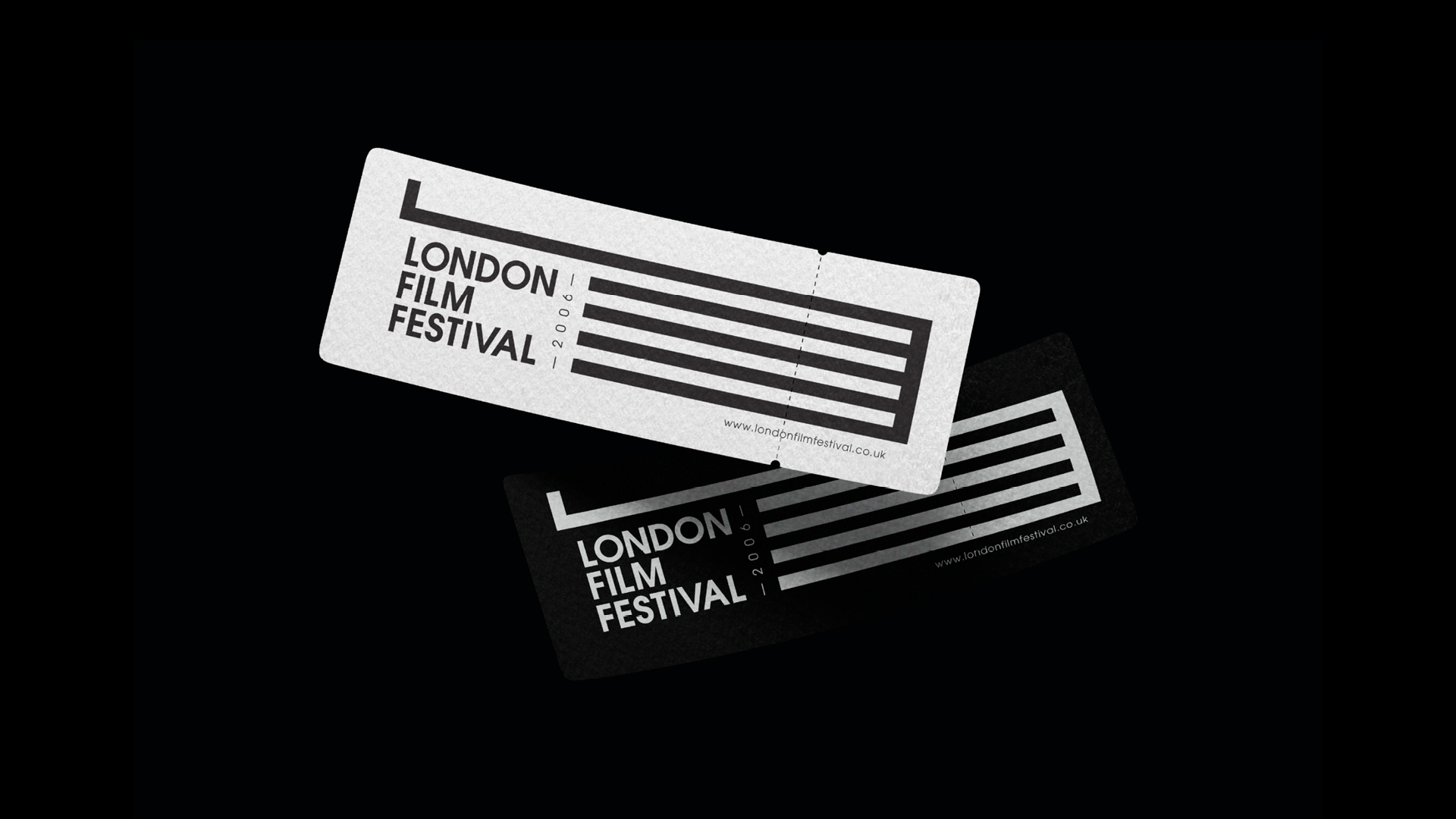 [ ∆ ] LFF 2006 Cinema Ticket Style Flyers 