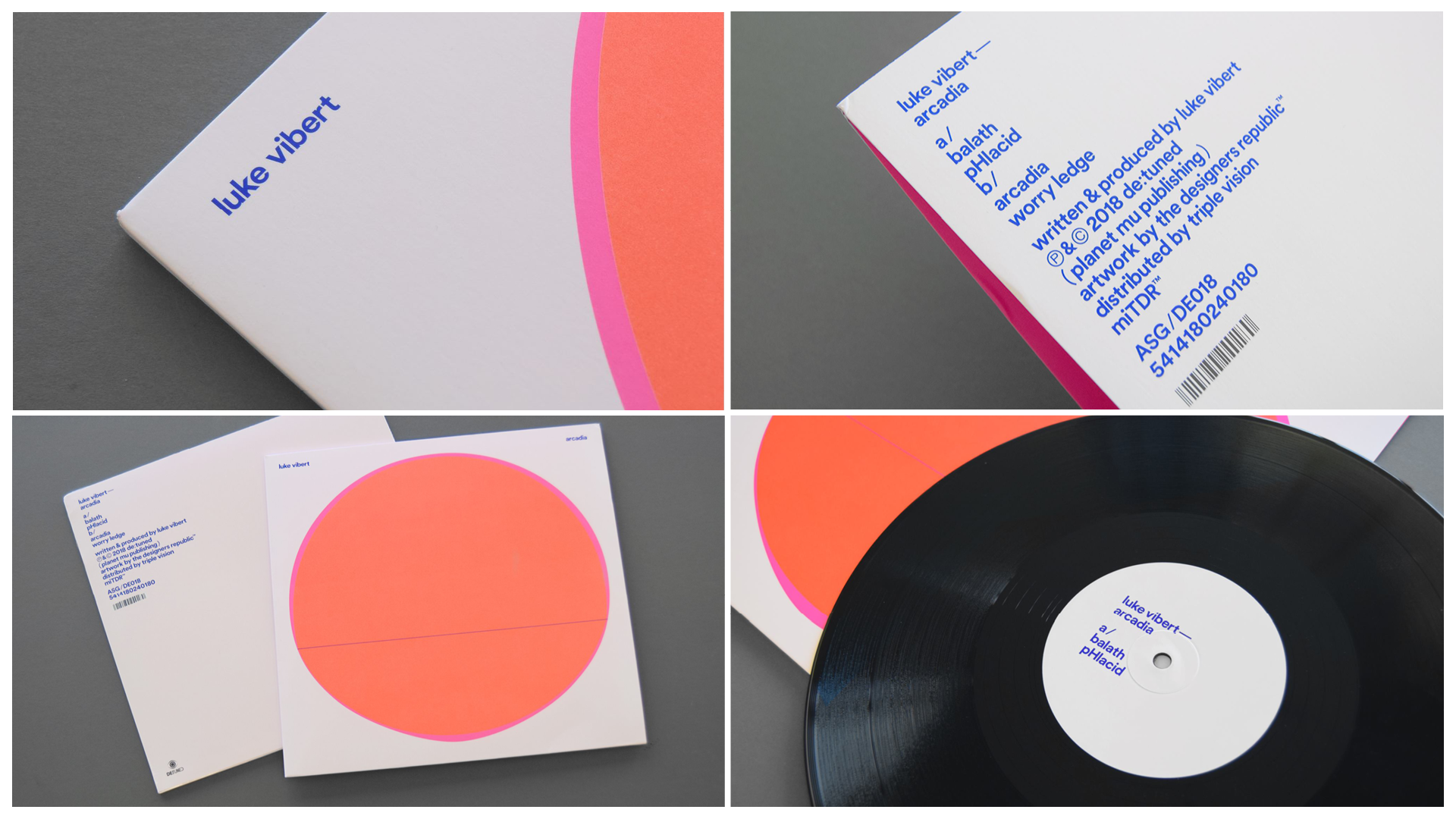 Luke Vibert – Arcadia (LP)
(De:tuned Records)