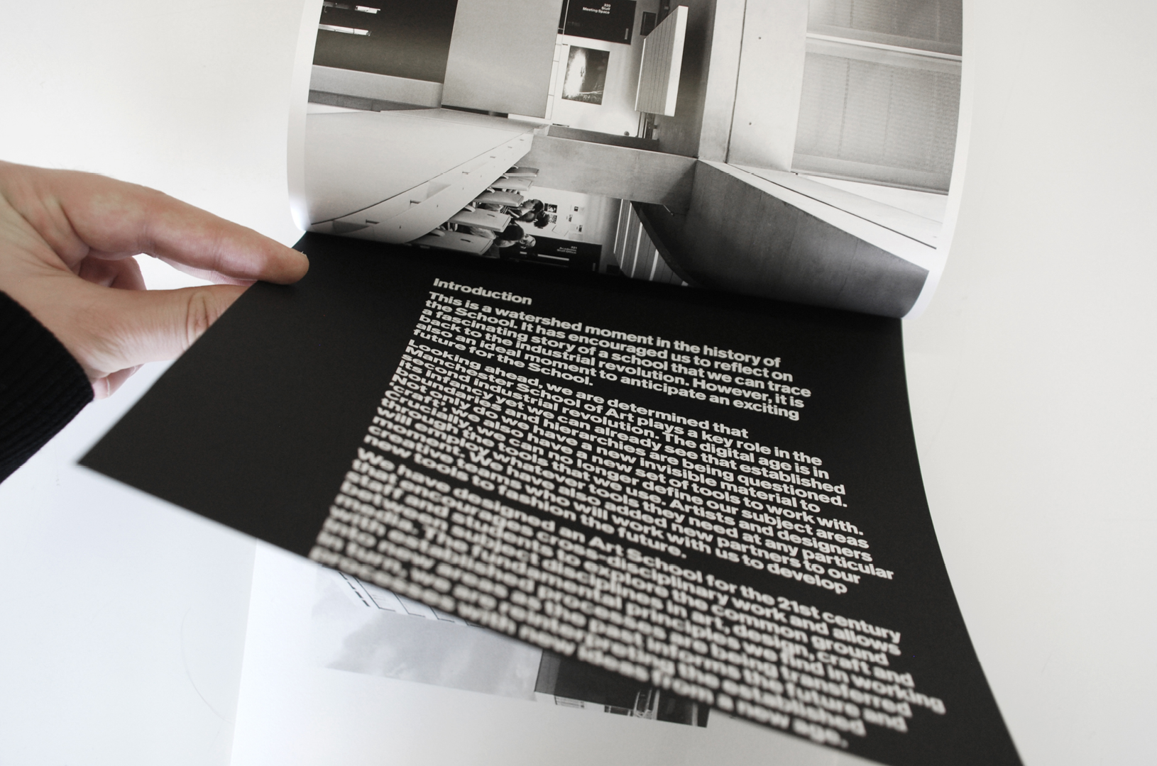 Manchester School of Art
Benzie Book – New School
(inner pages)