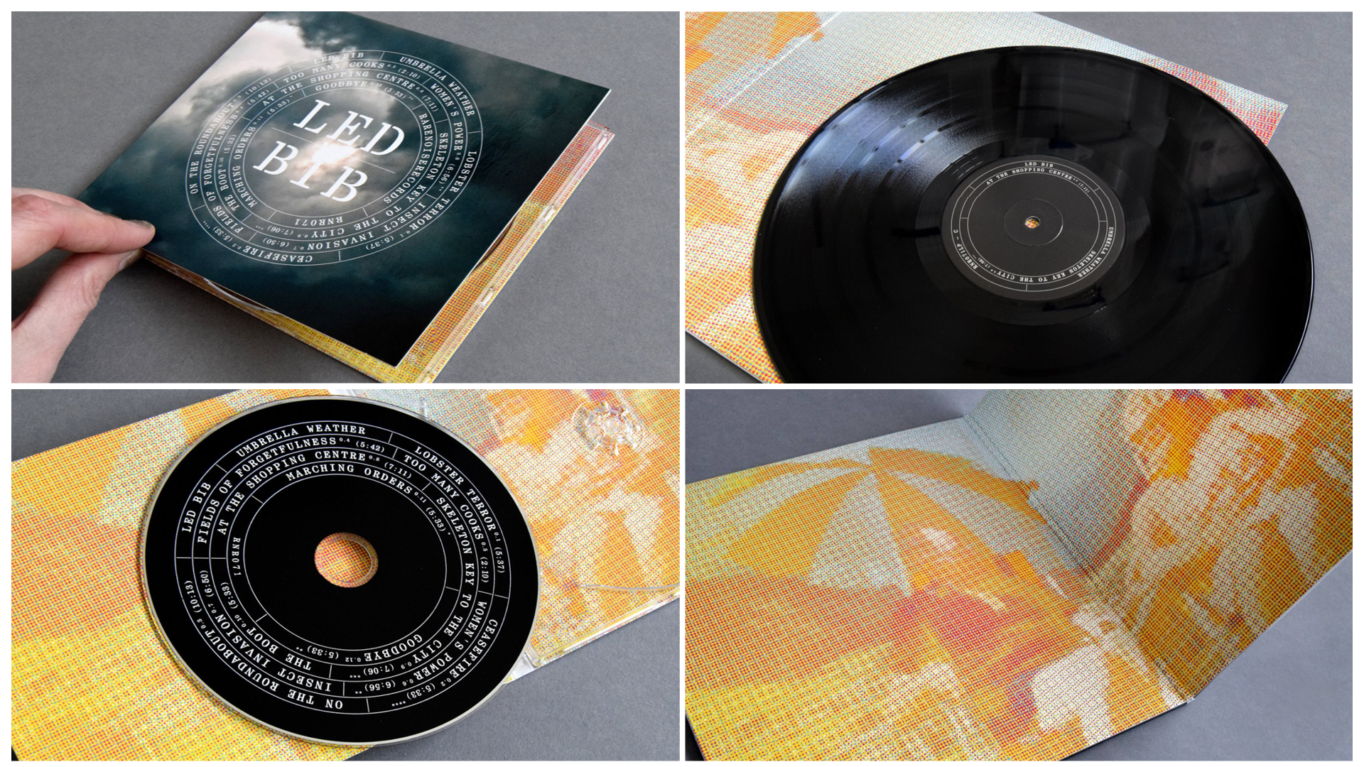 Led Bib
Umbrella Weather (LP/CD)
(inner gatefold illustration)