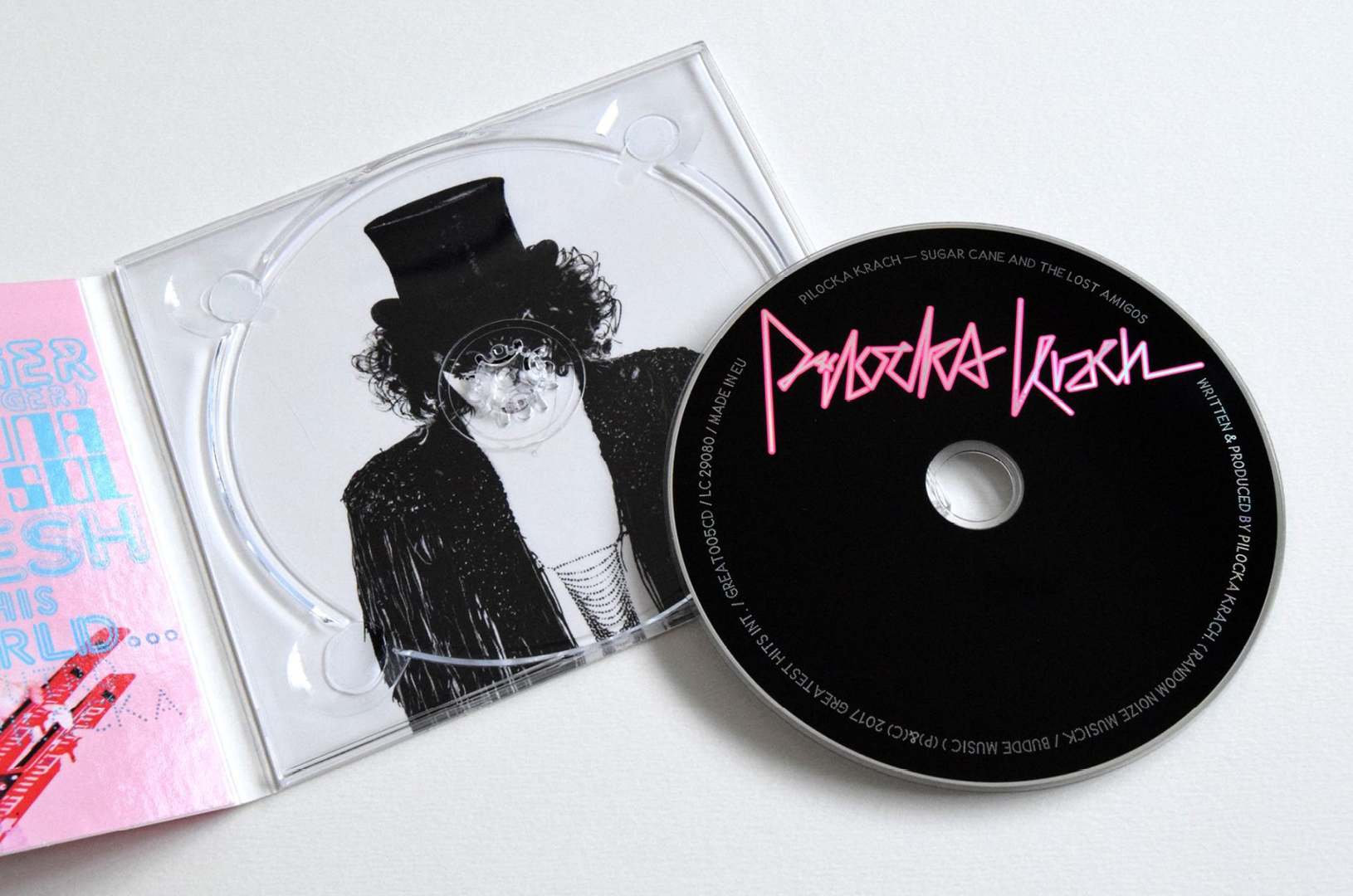 Pilocka Krach – Sugar Cane & The Lost Amigos  (CD)
(inner detail)