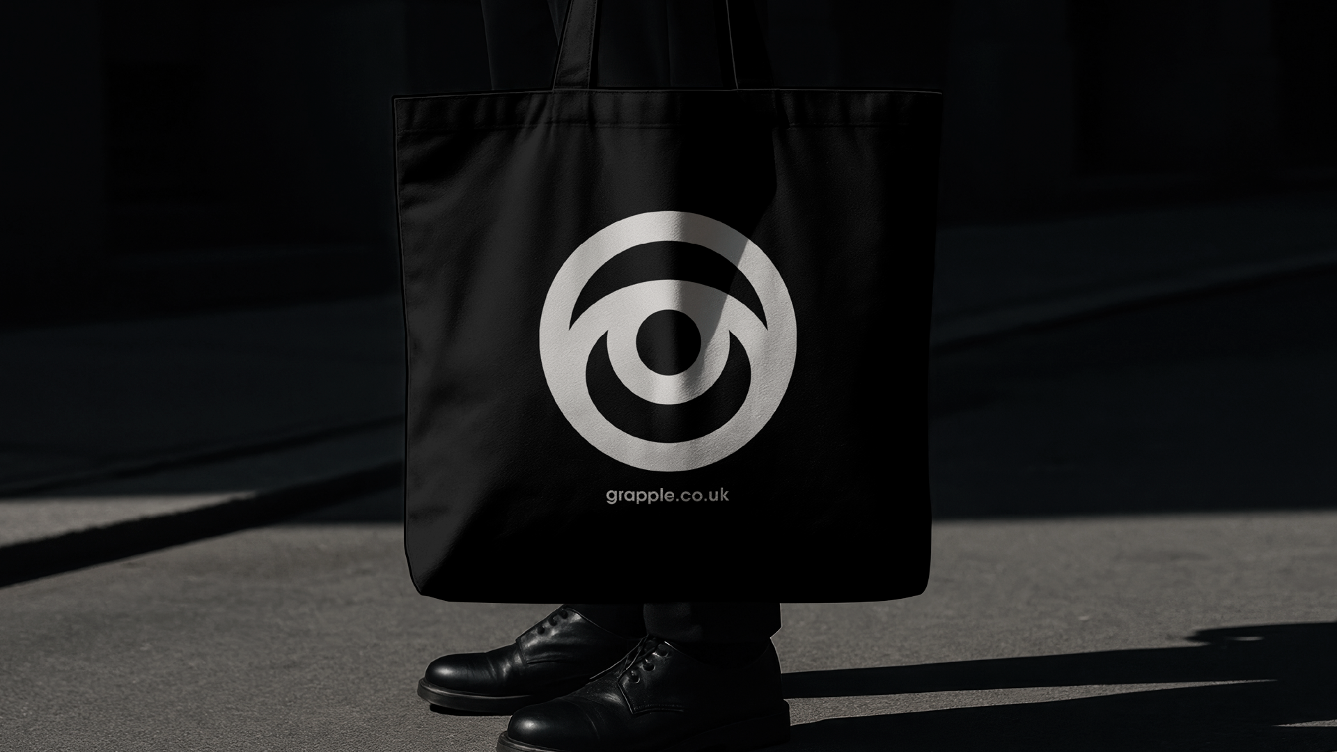 [ ∆ ] Grapple "means business" tote bag