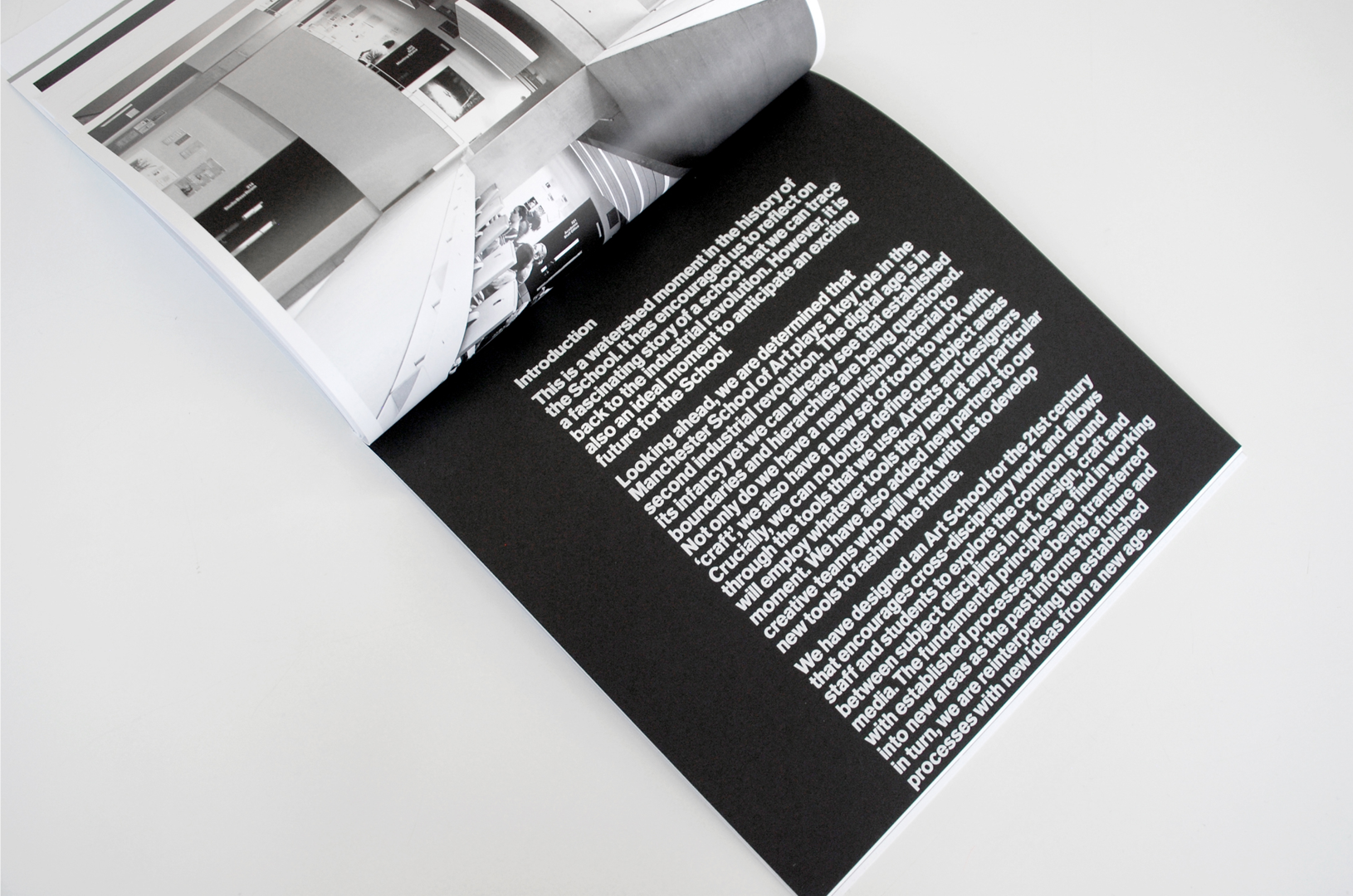 Manchester School of Art
Benzie Book – New School
(inner pages)