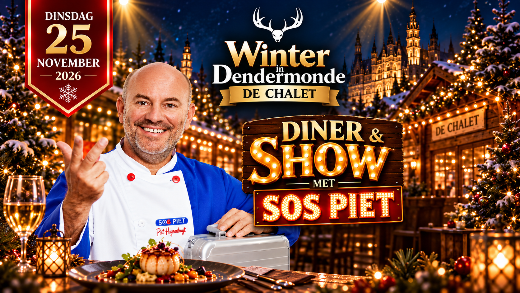 SOS Piet Live in De Chalet