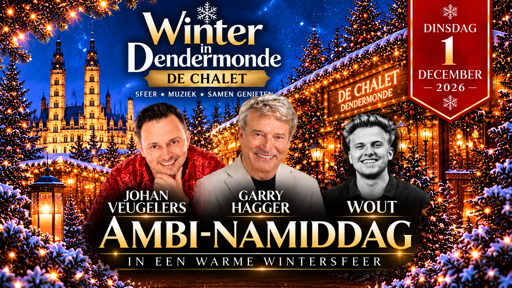 50+ Ambi-namiddag met Garry Hagger en Johan Veugelers