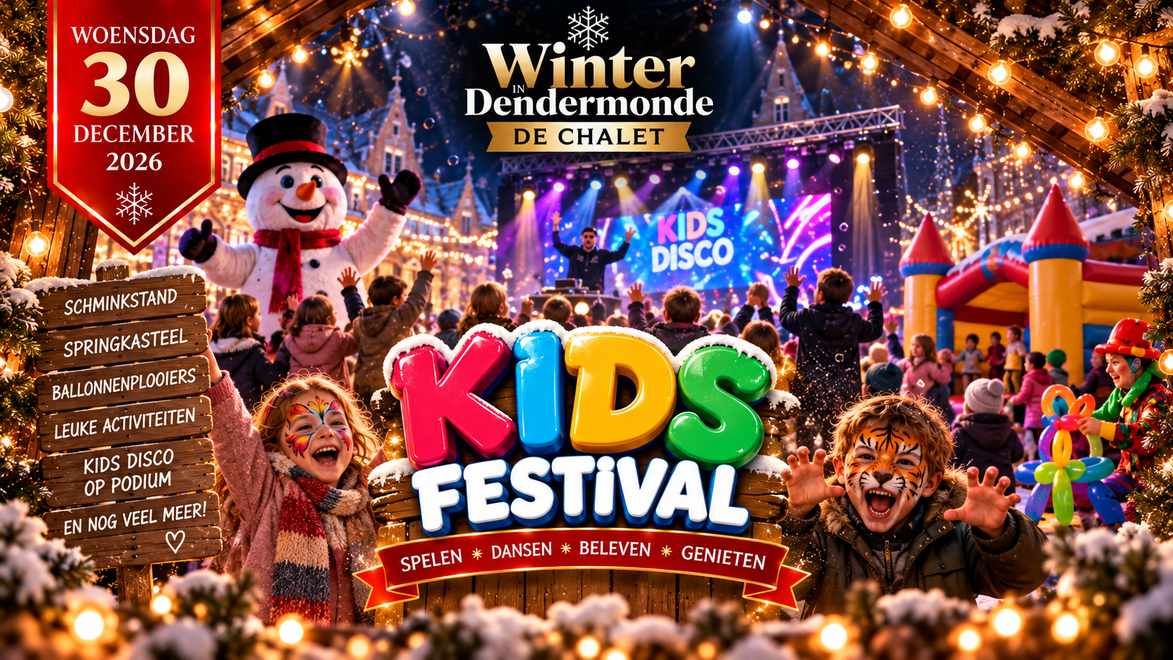 De Chalet’s Grote Kinderfestival