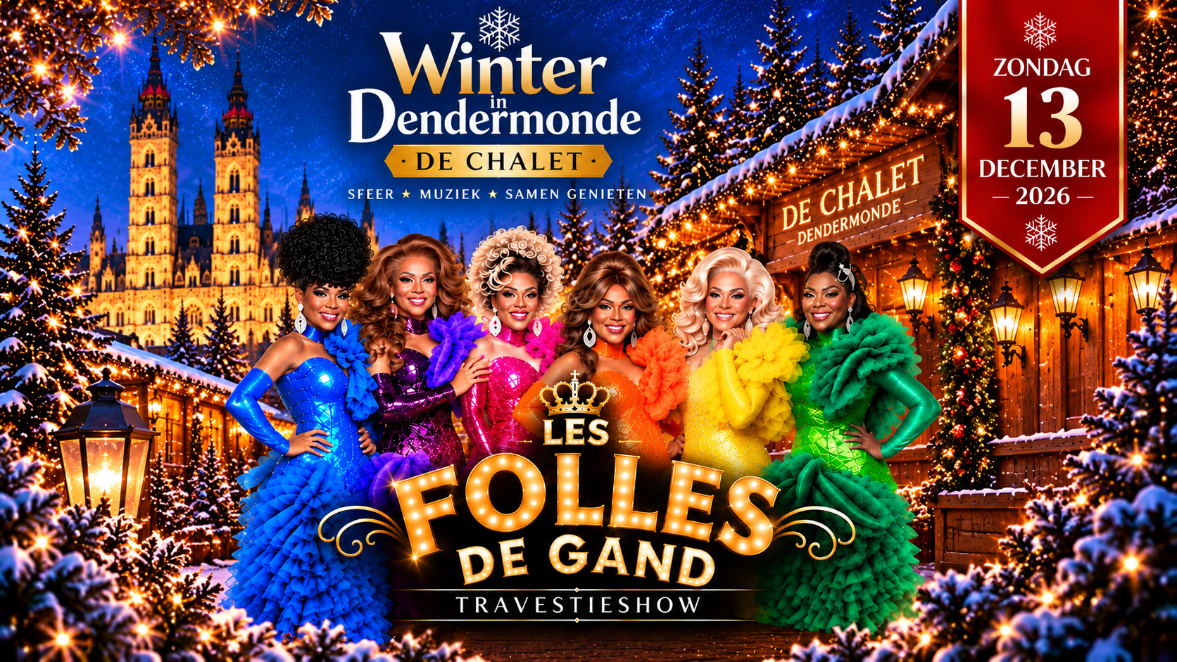 Travestieshow: Les Folles De Gand
