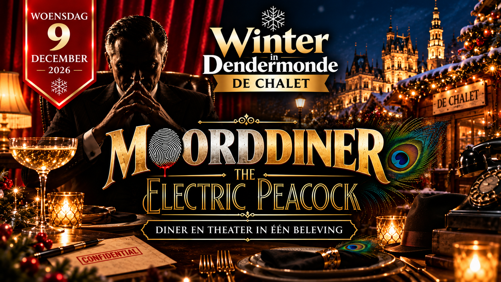 Moorddiner: The Electric Peacock