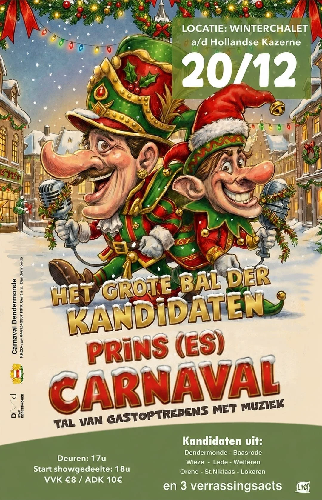Het Grote Bal der Kandidaten Prins(es) Carnaval