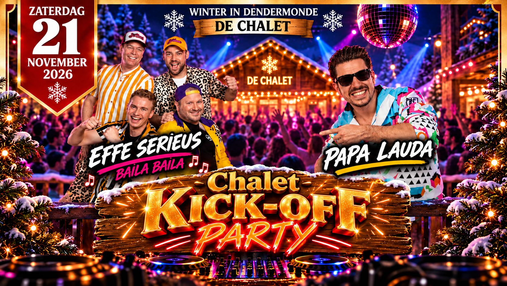 Chalet Kick-off Party