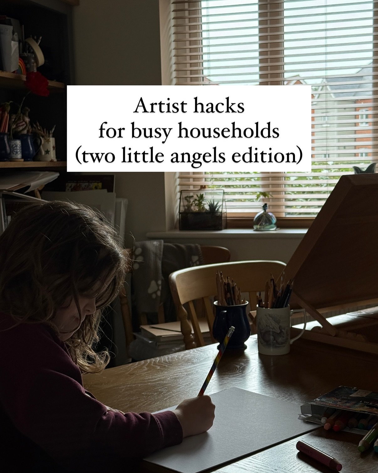 It&rsquo;s not like someone comes up to you and asks you to choose between time for yourself or not. Between taking up a new hobby or becoming a professional artist. It creeps up on you - lots of little decisions that often come disguised as &ldquo;I
