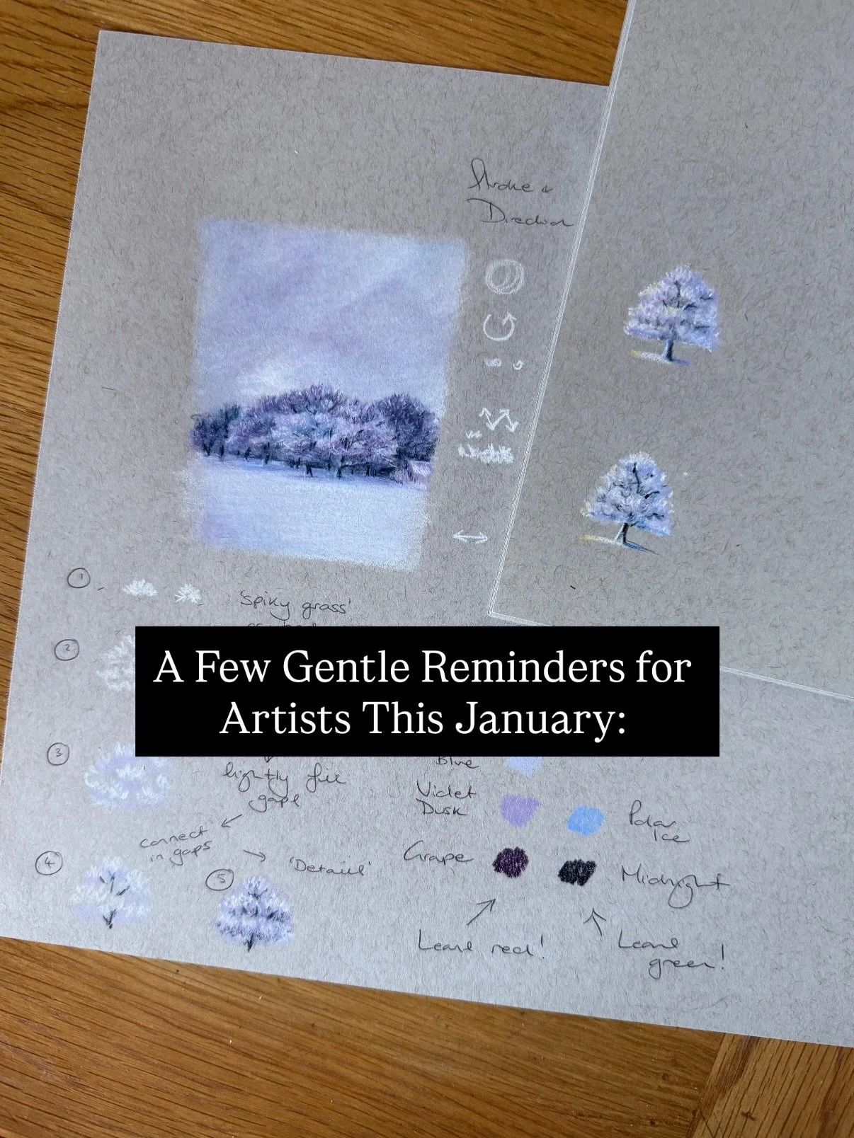 Drawing advice often sounds great in theory but doesn&rsquo;t always fit where you are.&nbsp;

It took me a while of feeling like I didn&rsquo;t belong (being very new to the art world) to say I can take what I need and leave the rest. Not all mantra