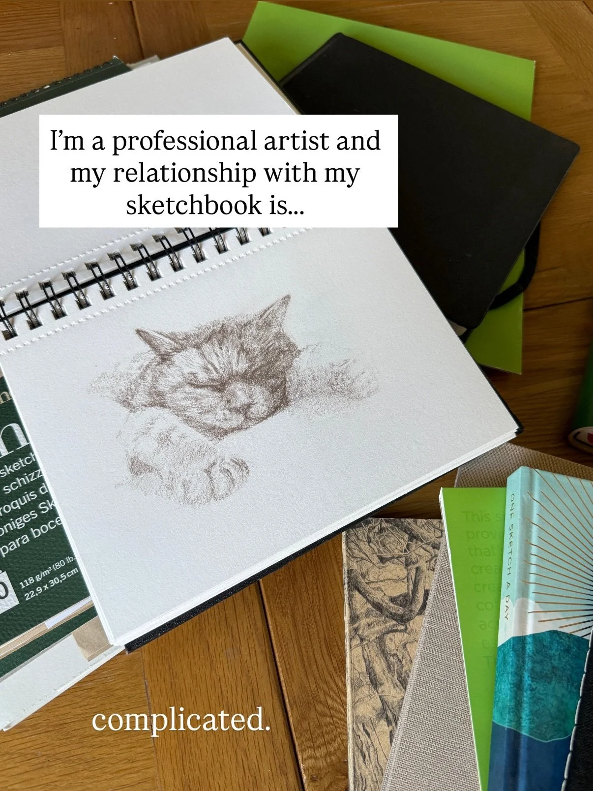 What seems obvious to everyone else but has taken you forever to realise? I&rsquo;ll go first.

I can have a sketching habit without a sketchbook.

If, like me, you love a good sketchbook tour but struggle to fill your own, here&rsquo;s what worked f